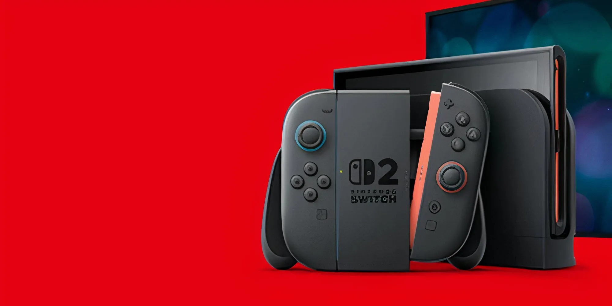 Mẫu máy Nintendo Switch 2 màu đỏ được đồn đoán