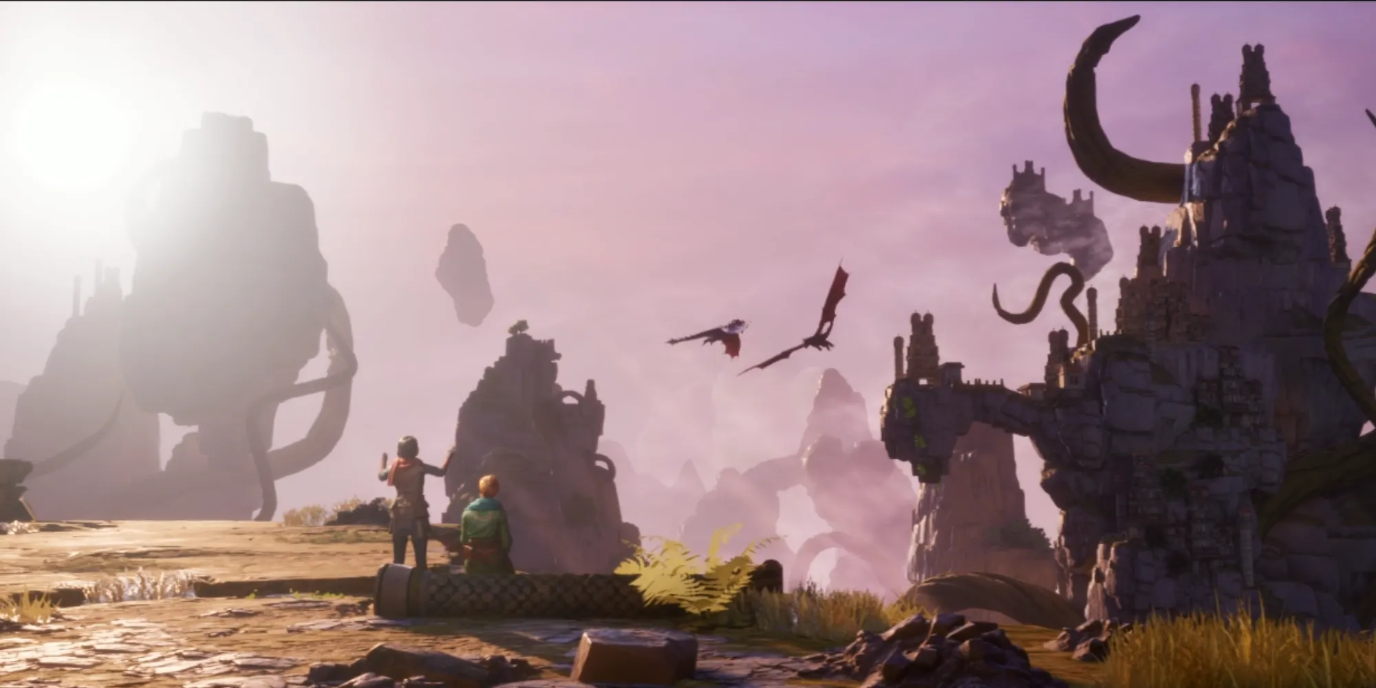 Mio và Zoe tấn công điểm yếu cuối cùng của Megalith trong Split Fiction