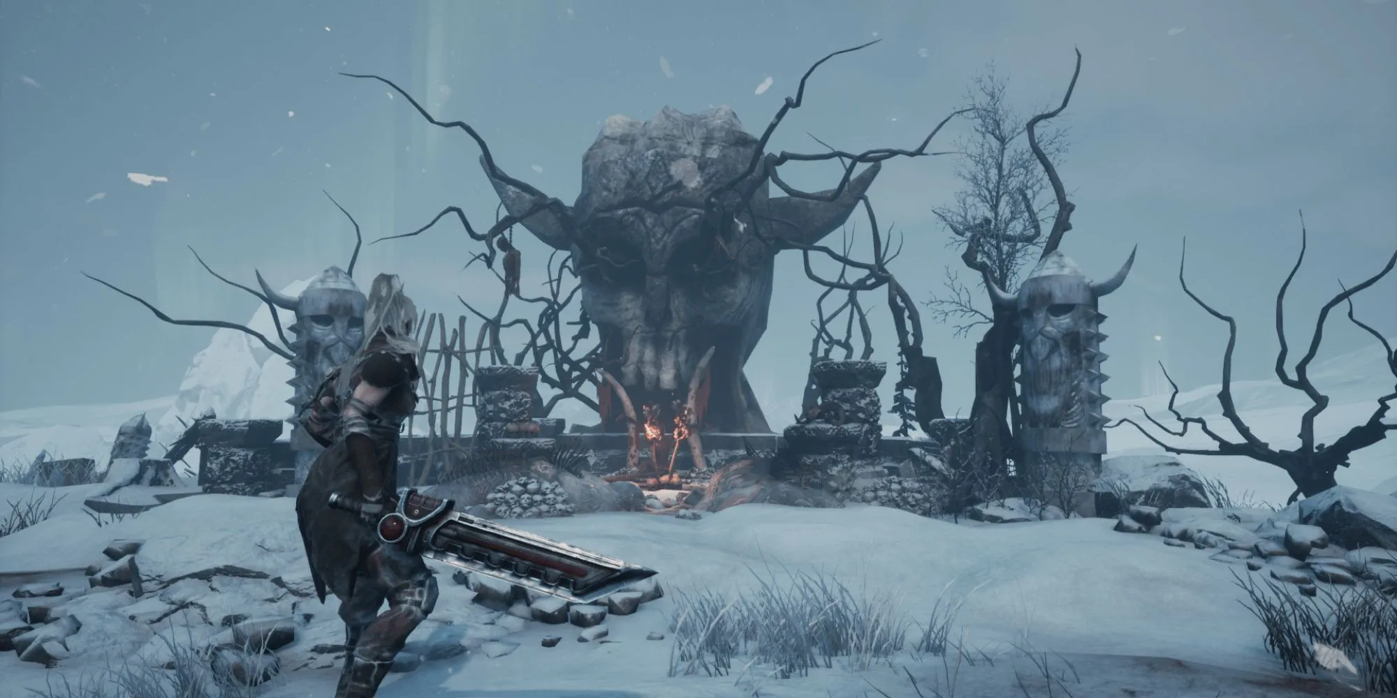 Một điện thờ ma quái trong thế giới u ám của Morbid: The Lords of Ire, tựa game soulslike bị chê là nhàm chán.