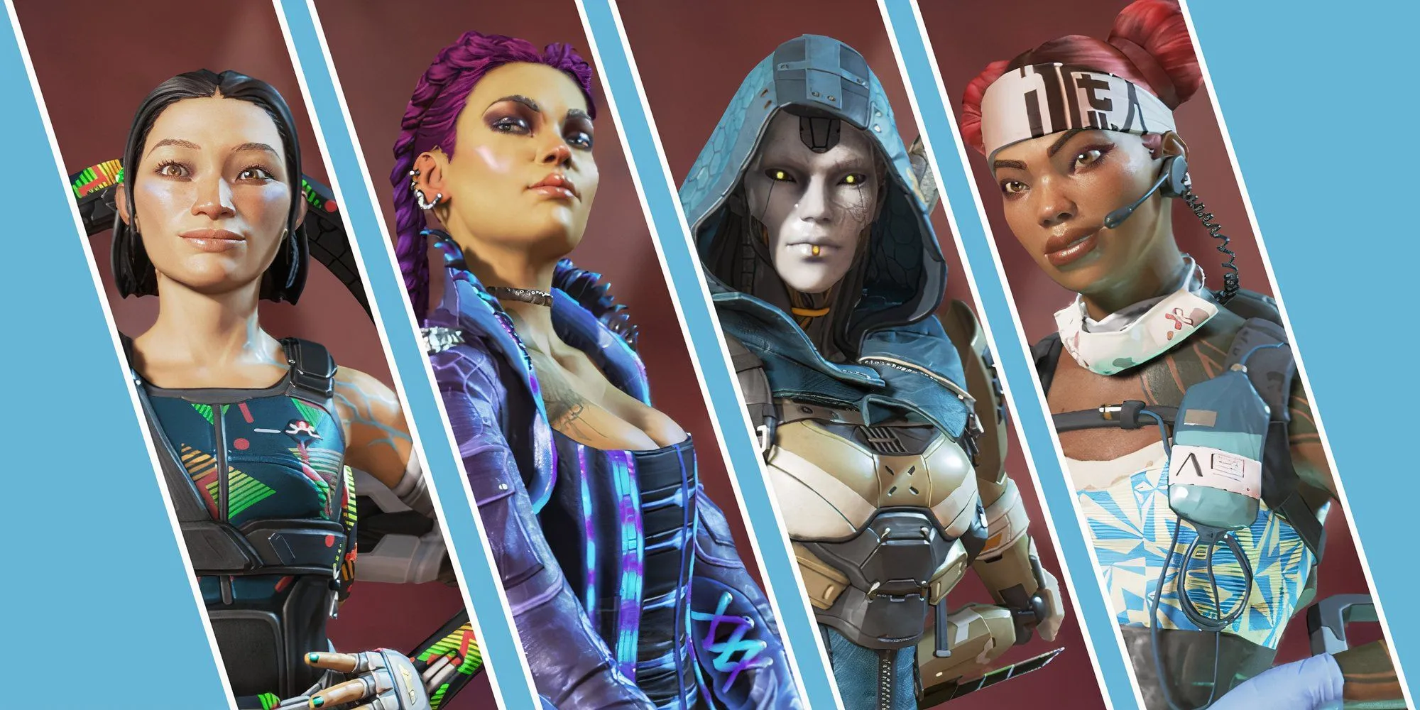 Một số Legends phổ biến trong Apex Legends: Conduit, Loba, Ash, Lifeline