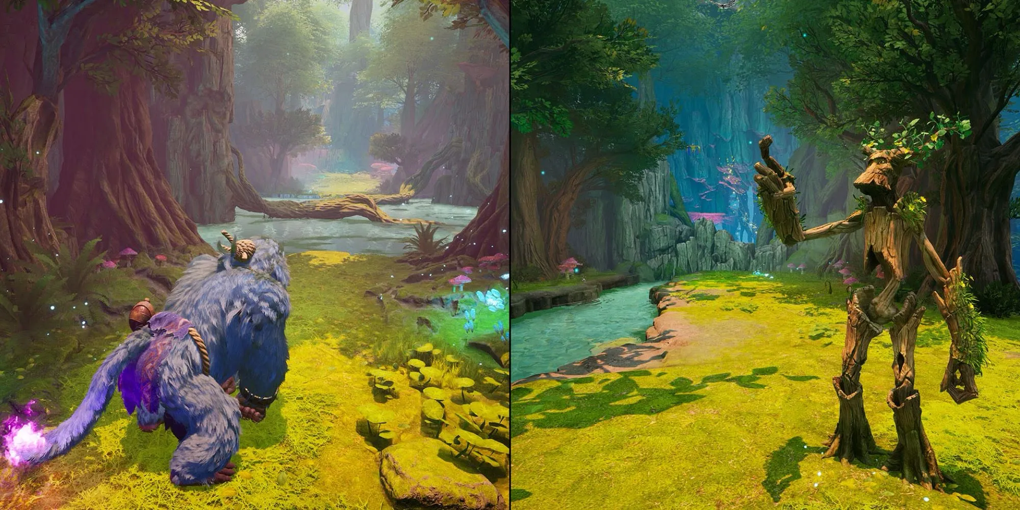 Một ví dụ về gameplay đa dạng trong Split Fiction với nhiều cơ chế kết hợp