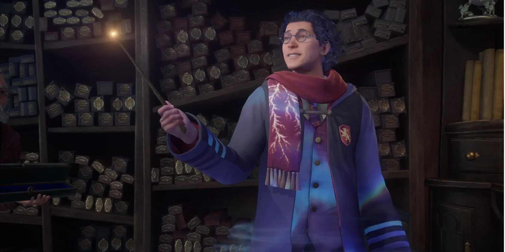 Nhân vật phù thủy sẵn sàng khám phá thế giới trong Hogwarts Legacy