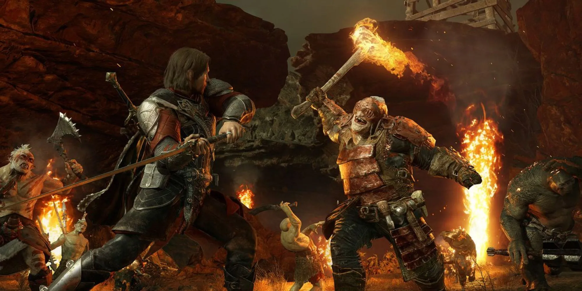 Nhân vật Talion và Celebrimbor trong Middle-earth: Shadow of War