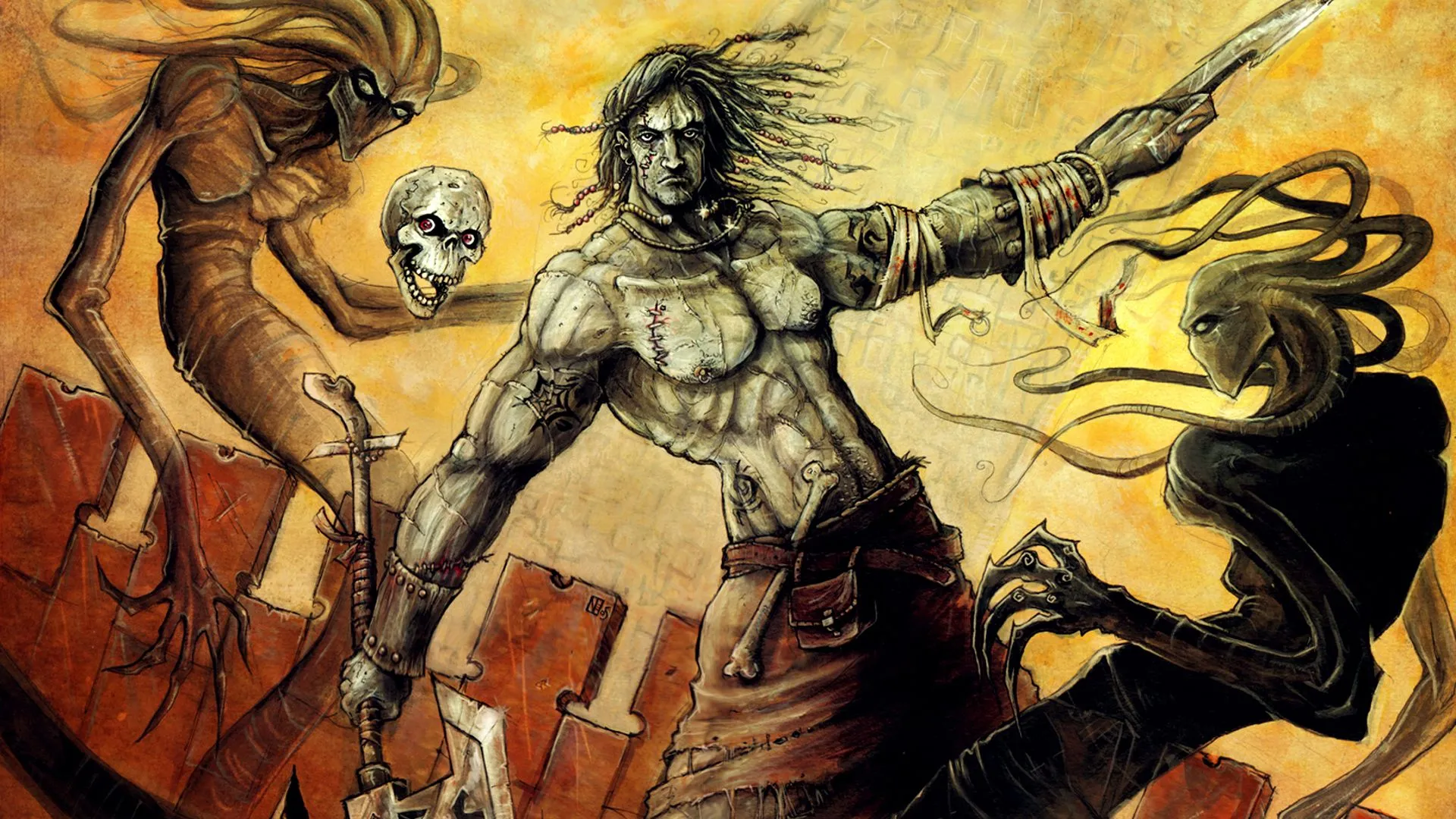 Nhân vật The Nameless One trong Planescape: Torment, một tượng đài của dòng game CRPG