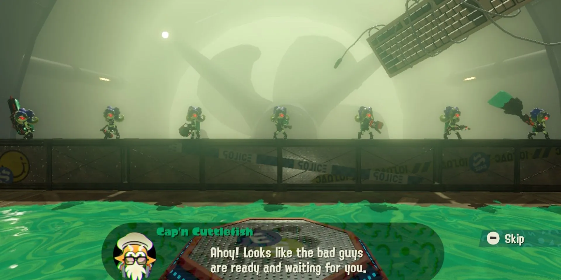 Những Octoling bị tẩy não trong màn Girl Power Station của Splatoon 2