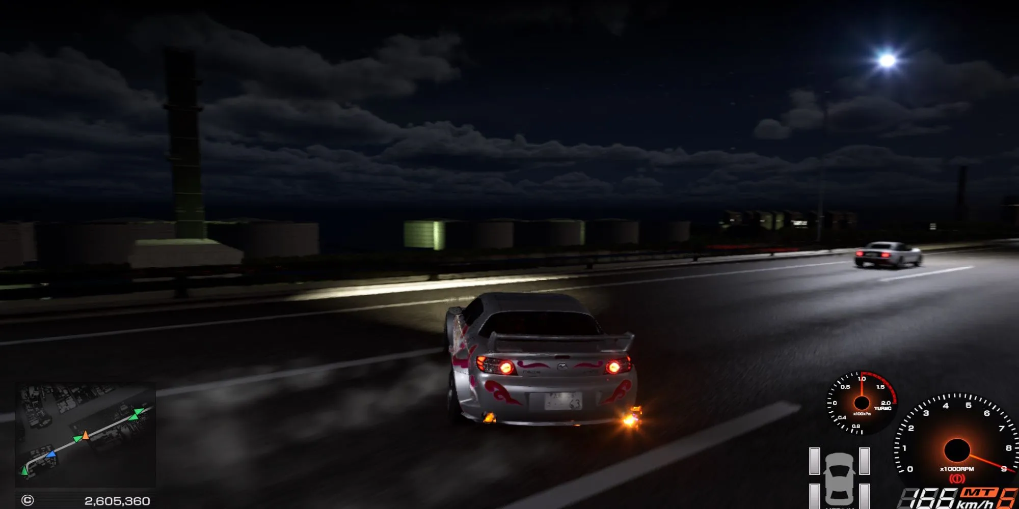 Pha drift điêu luyện trên đường phố Tokyo trong Tokyo Xtreme Racer - game đua xe tùy biến sâu