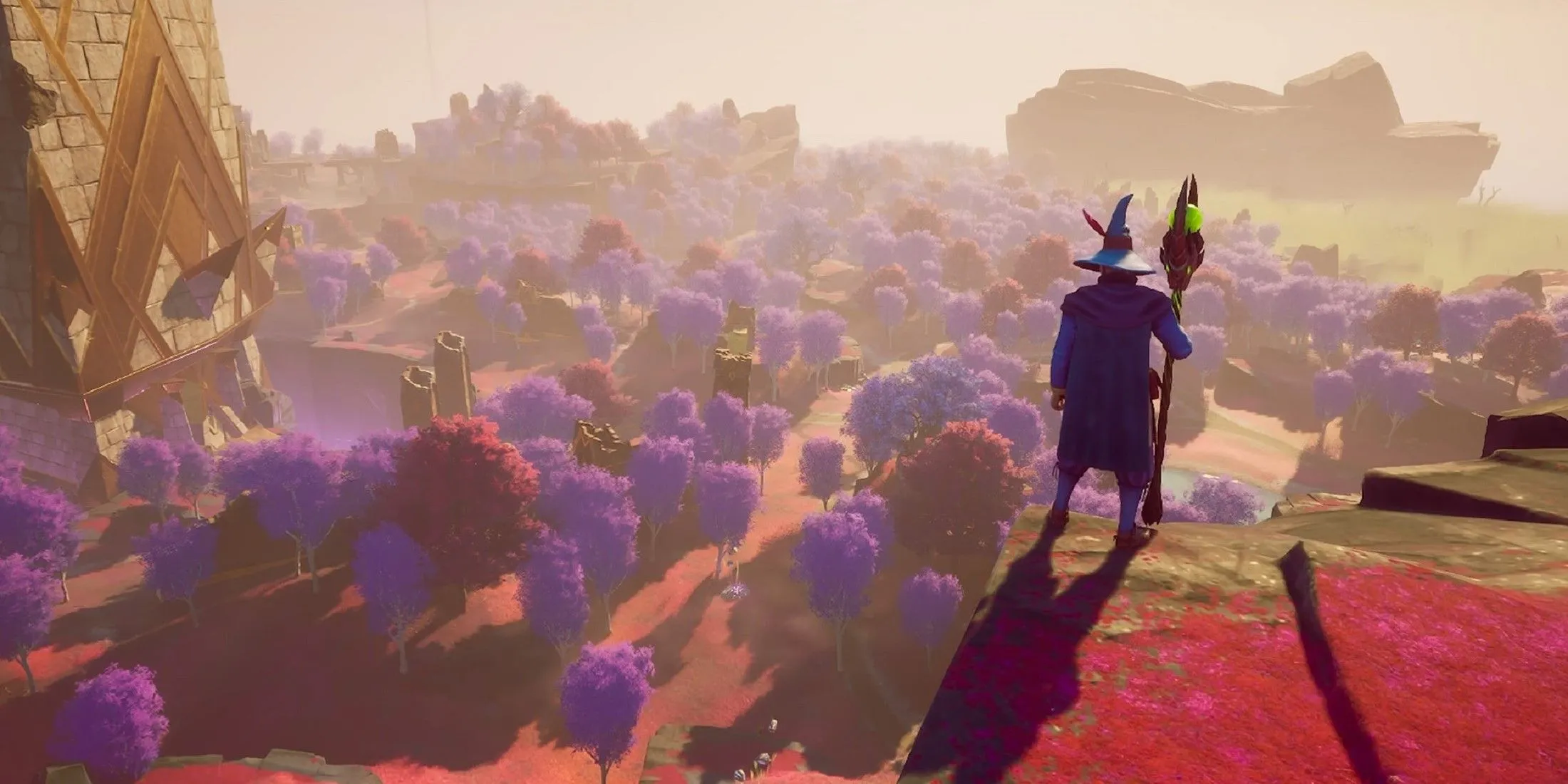 Pháp sư khám phá khu rừng bí ẩn trong RuneScape Dragonwilds