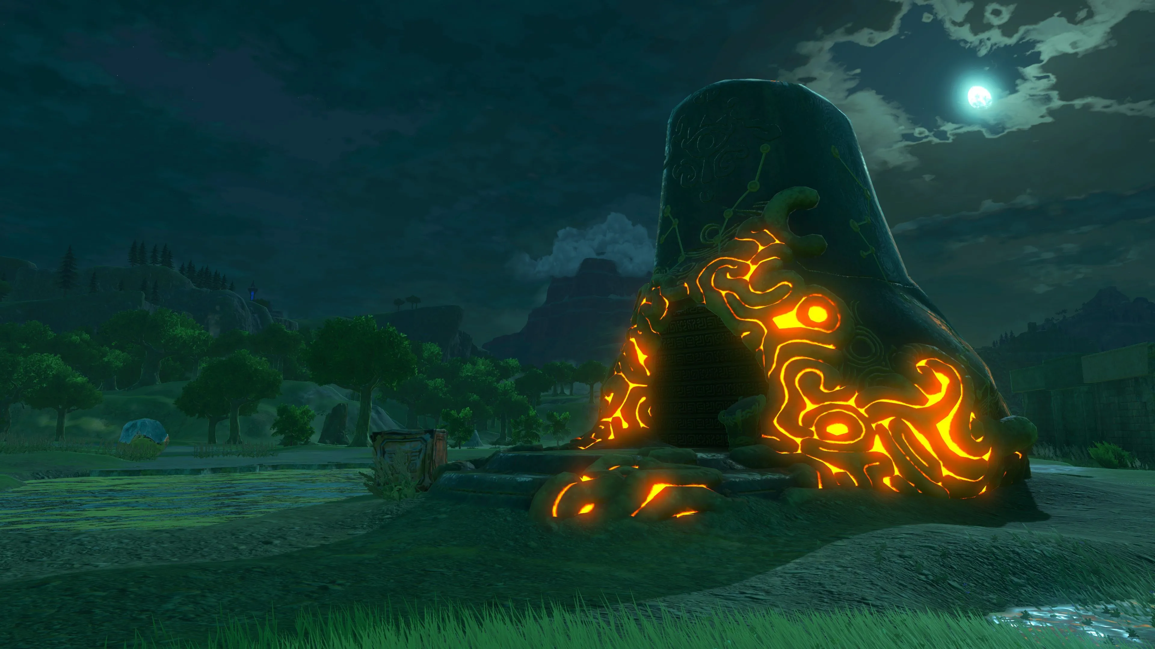 Phong cảnh rộng lớn và hùng vĩ của Hyrule trong The Legend of Zelda: Breath of the Wild, được giới thiệu tại E3 2016