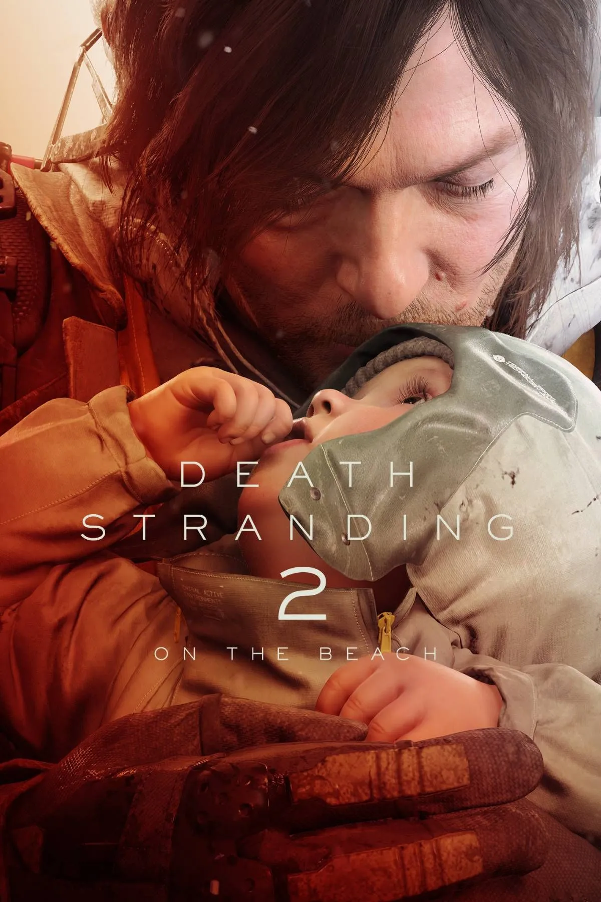 Poster chính thức của Death Stranding 2 On the Beach với Fragile và Sam