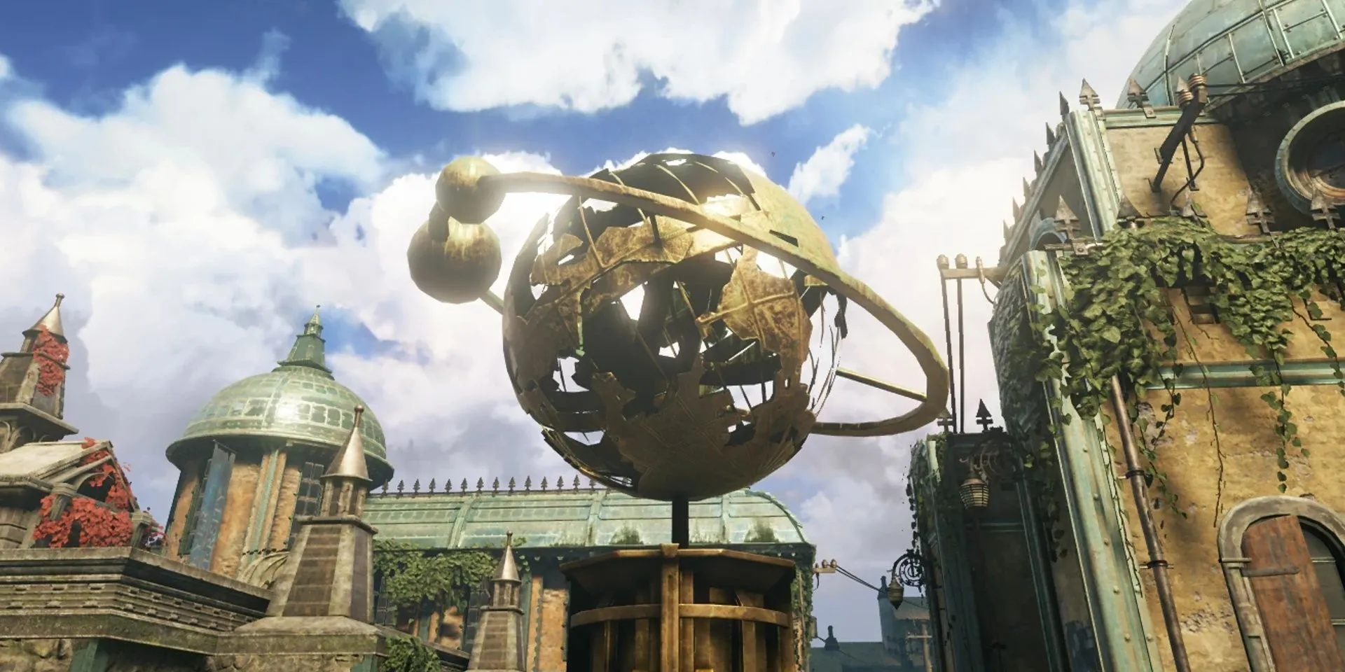 Quả địa cầu mô tả hành tinh Sera trong Gears of War