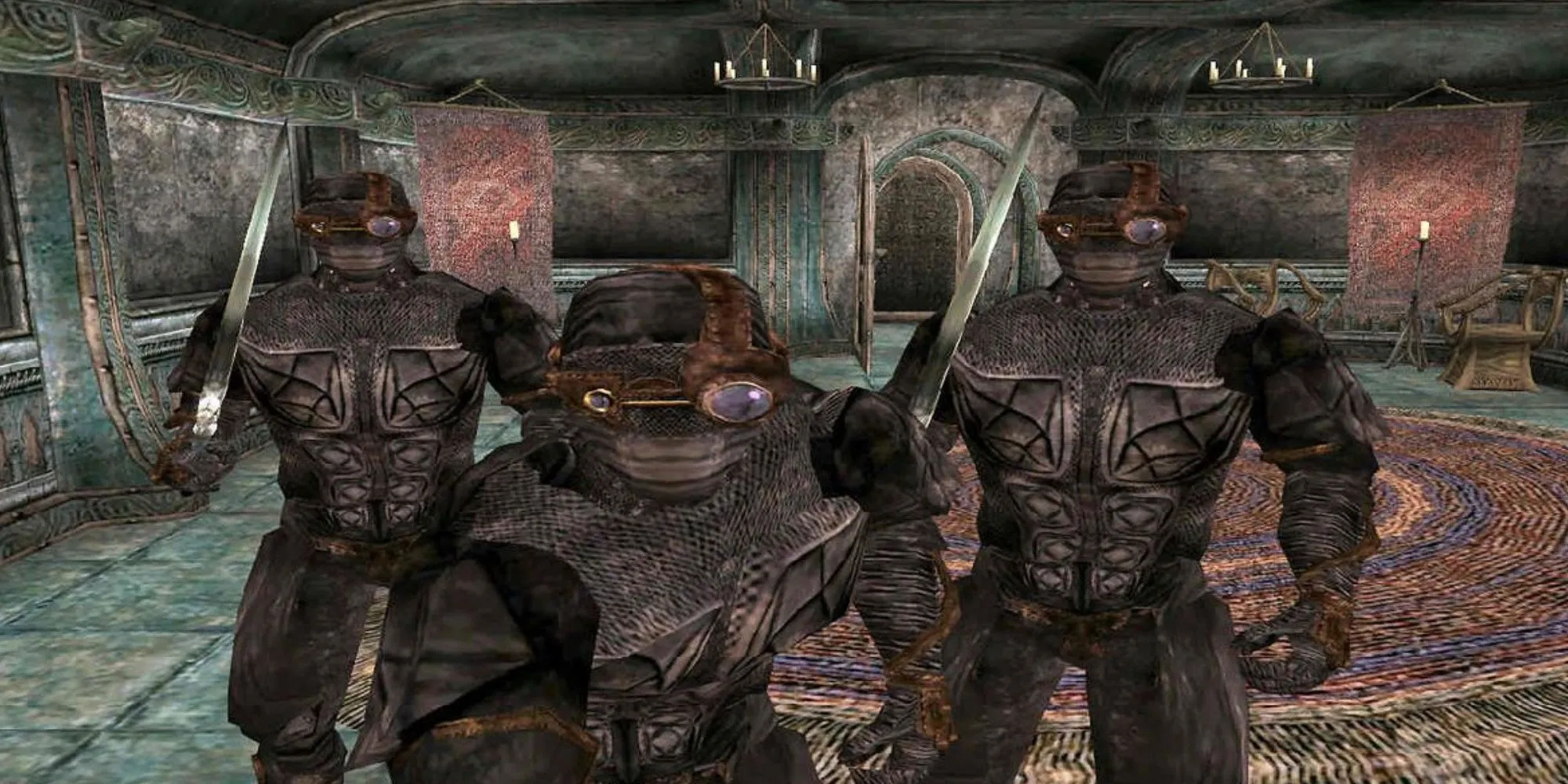 Sát thủ Dark Brotherhood bất ngờ tấn công người chơi Morrowind khi ngủ.