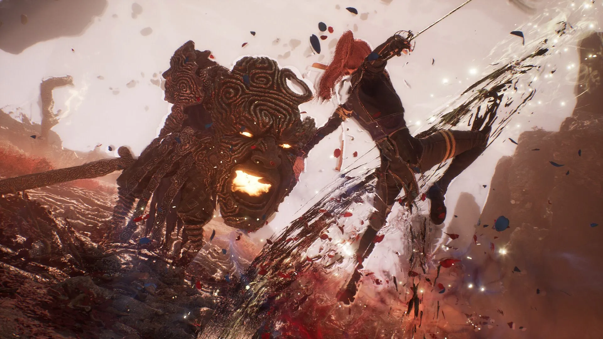 Screenshot gameplay của Clair Obscur Expedition 33 thể hiện đồ họa ấn tượng
