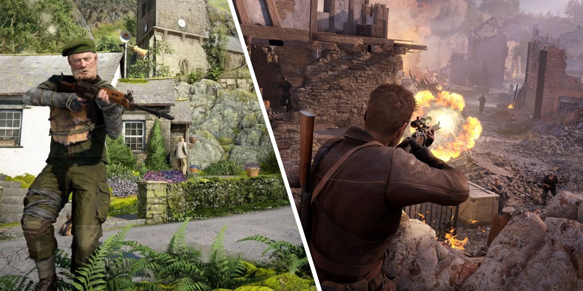 So sánh phong cách chiến đấu giữa Atomfall và Sniper Elite