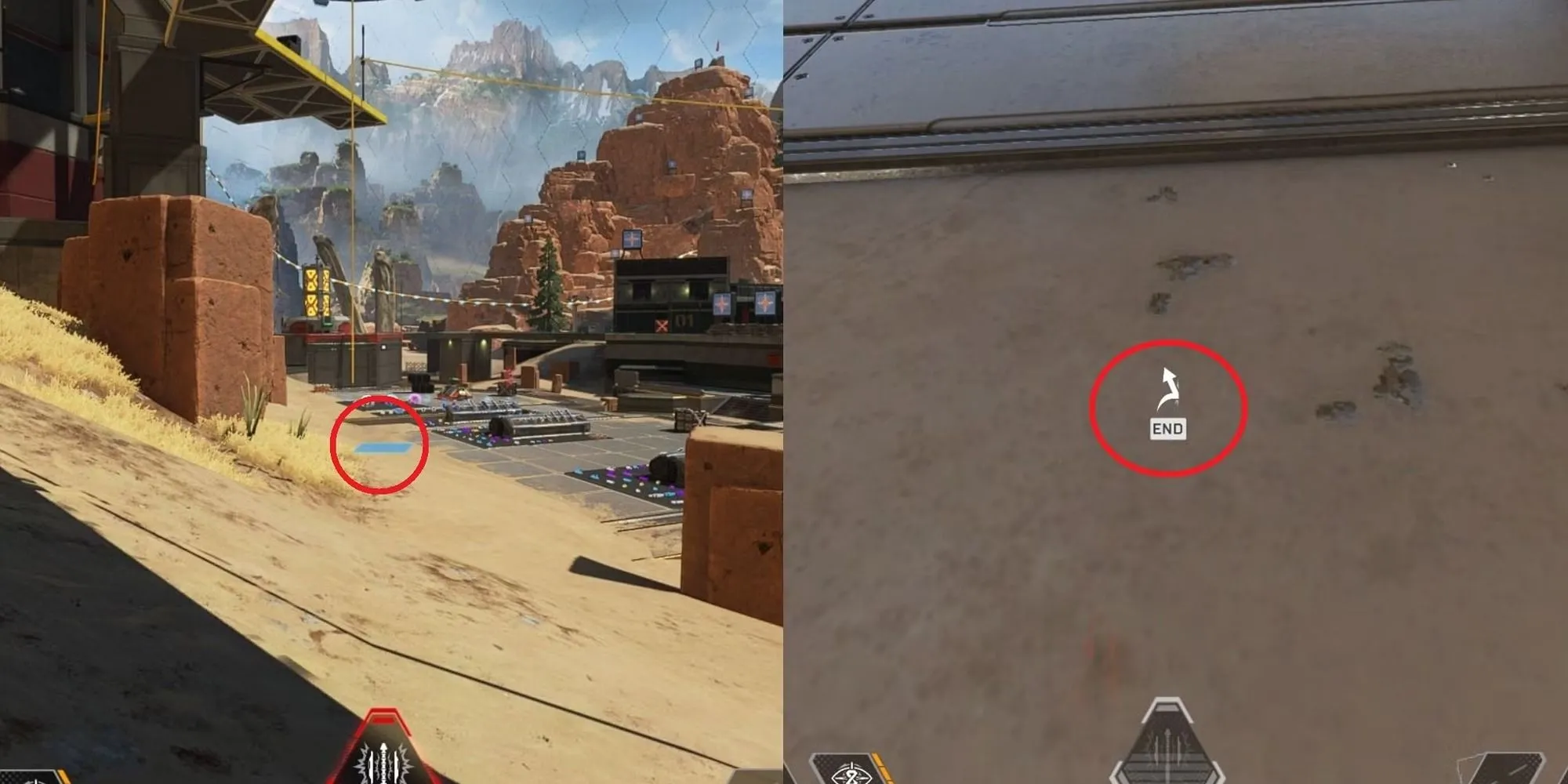 Sparrow thực hiện kỹ năng Nhảy Đúp và leo tường trong Apex Legends