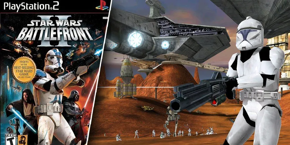 Star Wars Battlefront 2 trên PlayStation 2 - Một trong những game PS2 không lỗi thời