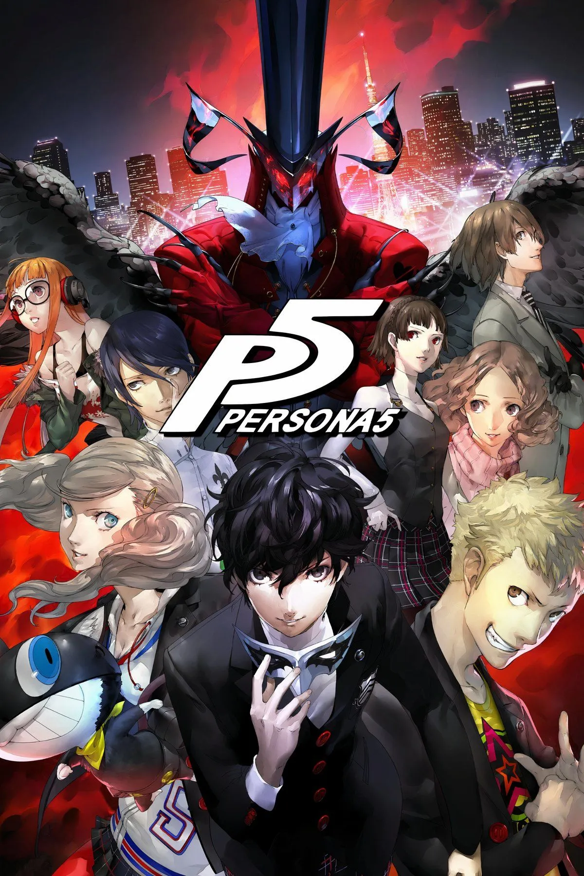 Tổng hợp hình ảnh các Persona thuộc Judgement Arcana trong Persona 5 Royal như Satan, Michael, Messiah