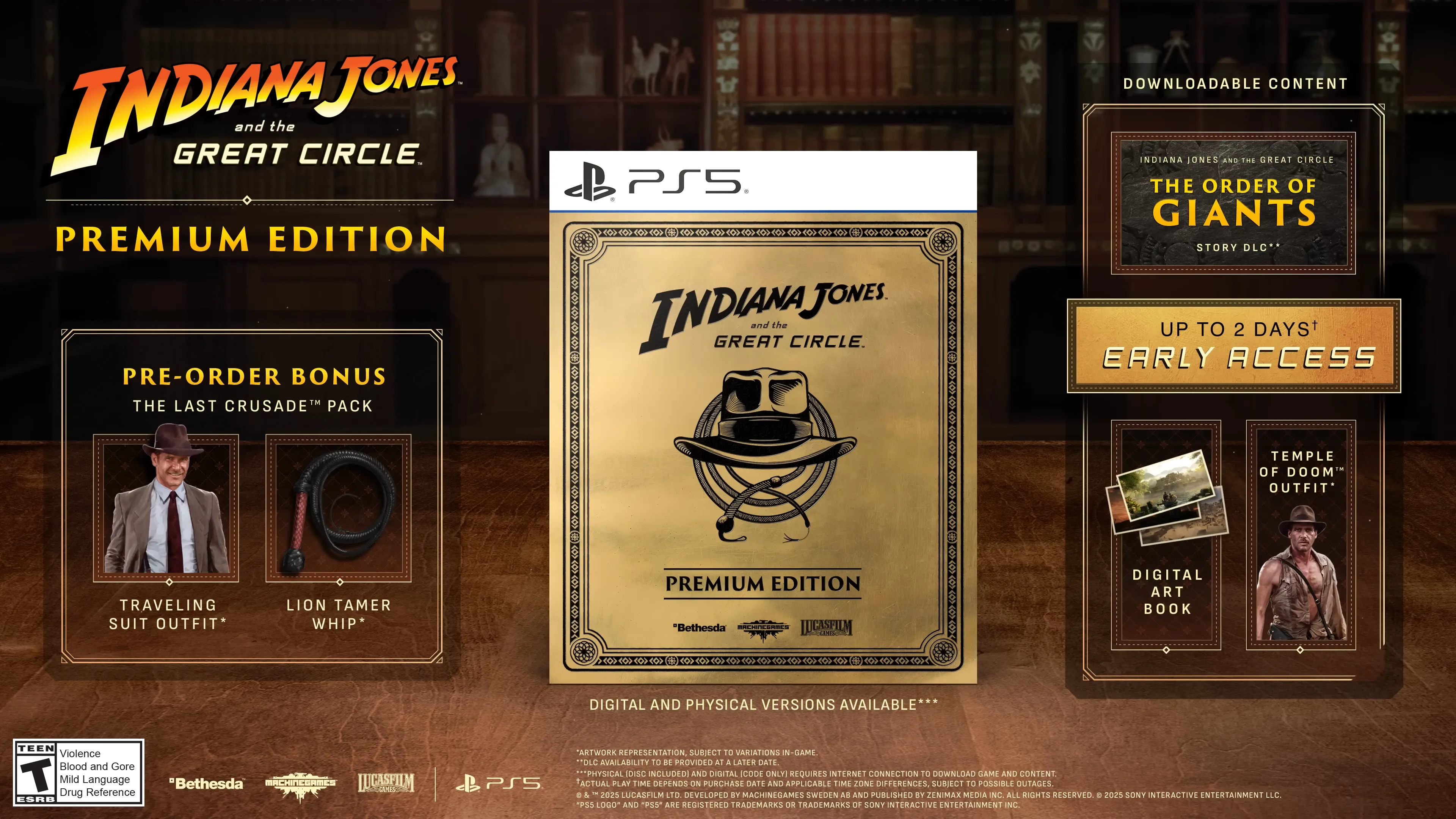 Trailer Indiana Jones and the Great Circle hé lộ ngày phát hành PS5