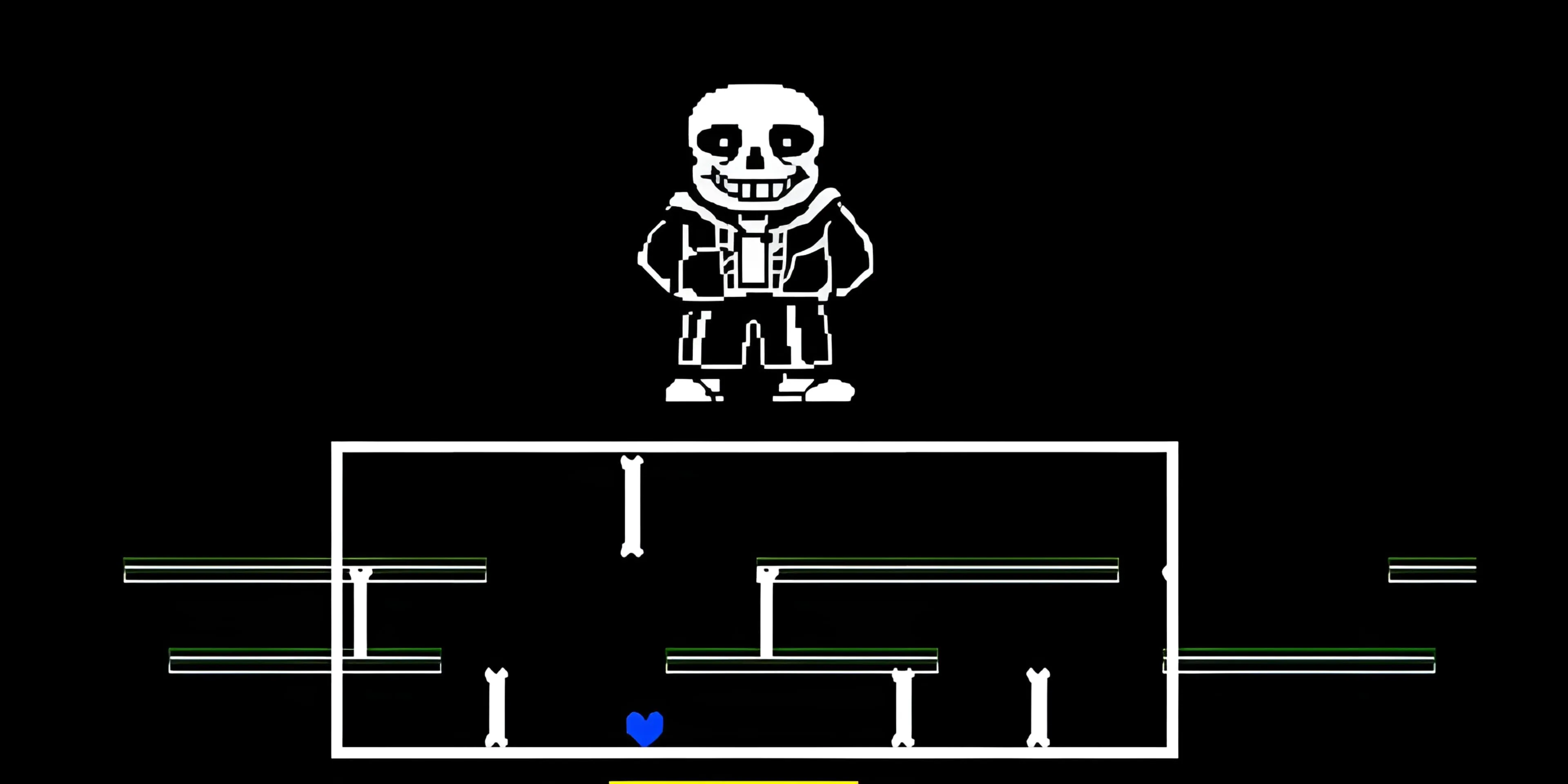 Trận chiến đáng nhớ với trùm Sans trong game RPG Undertale
