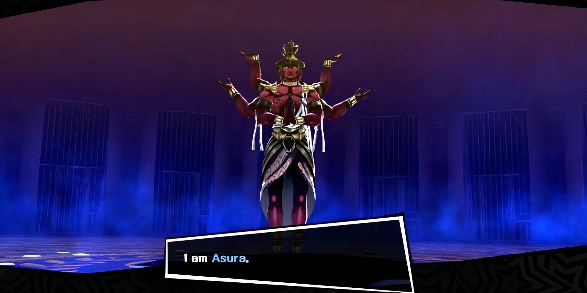 Triệu hồi Persona Asura trong Velvet Room Persona 5 Royal