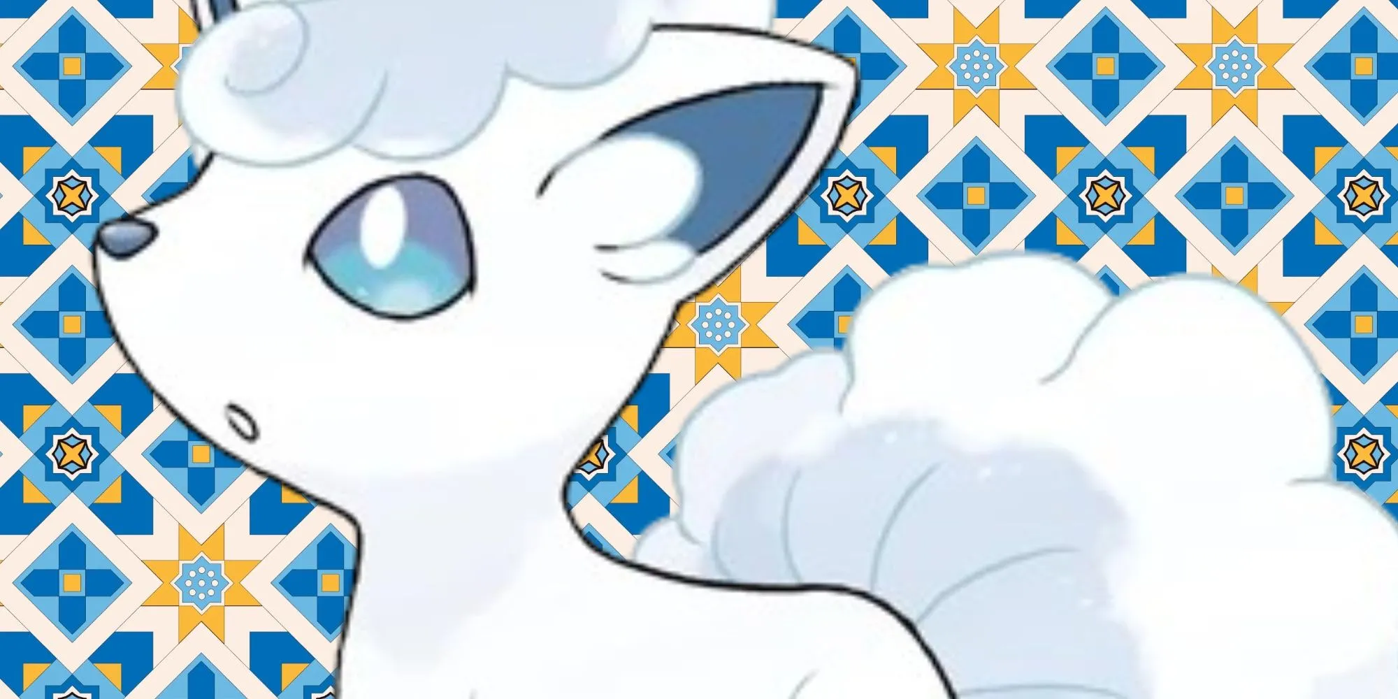 Vulpix Alola dễ thương với bộ lông trắng muốt như tuyết