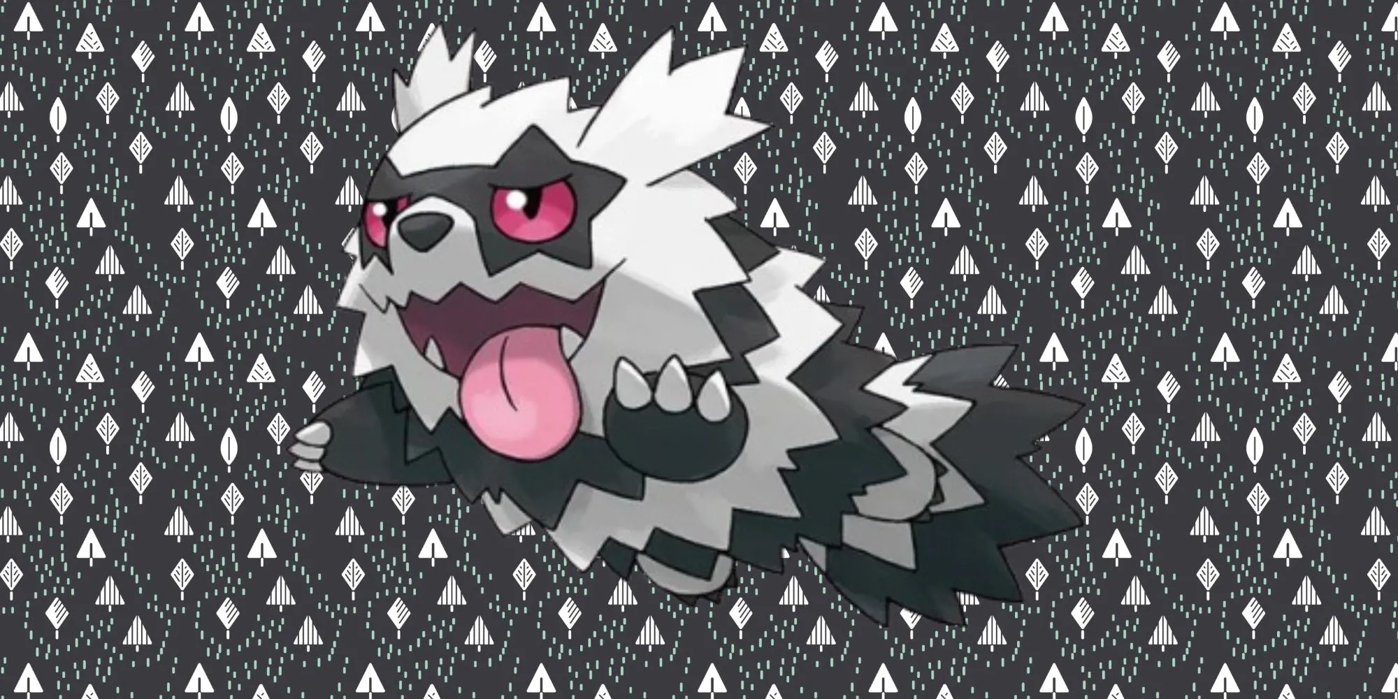 Zigzagoon Galar với ngoại hình giống ban nhạc KISS
