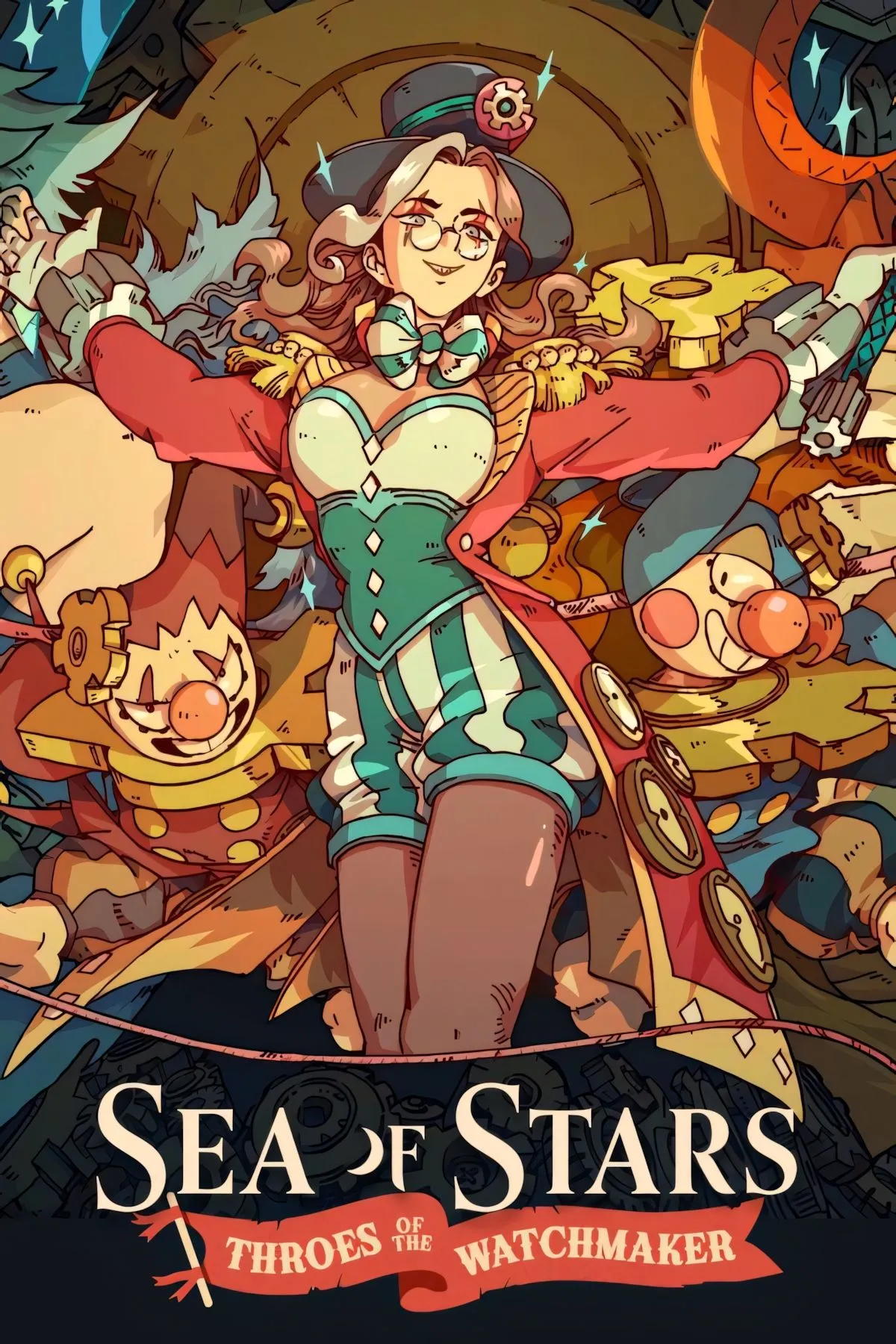 Ảnh bìa của DLC Sea of Stars Throes of the Watchmaker