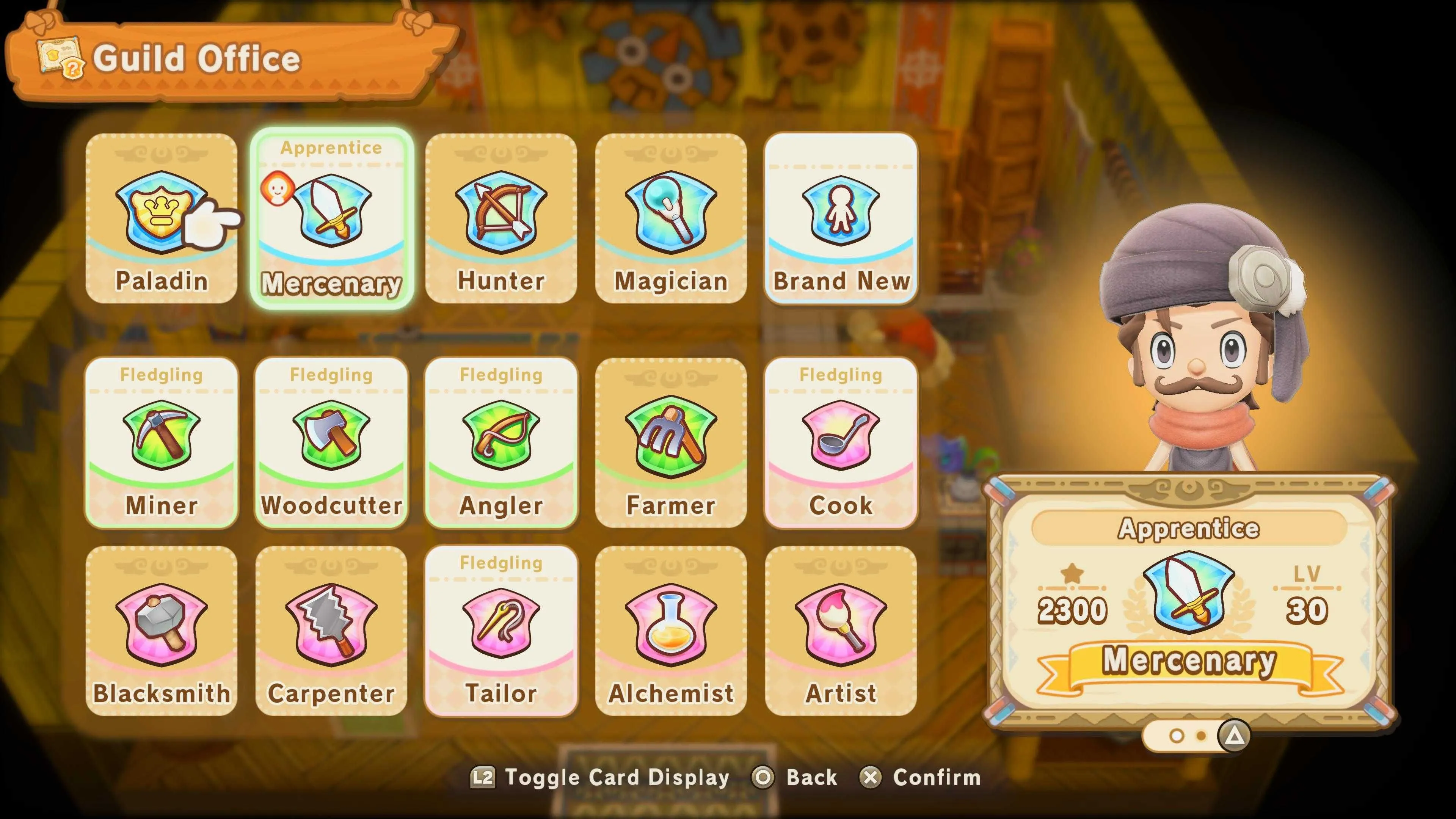 Đánh Giá Fantasy Life I: The Girl Who Steals Time - Sự Lột Xác Đáng Giá Của Một Huyền Thoại 3DS 1 Bảng nhiệm vụ các nghề nghiệp trong game Fantasy Life I
