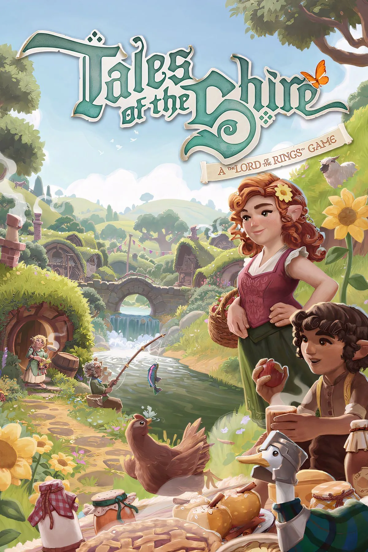 Bìa Tales of the Shire, game mô phỏng đời sống Hobbit trong thế giới Chúa tể những chiếc nhẫn