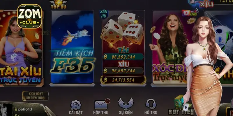 Cổng Game Zomclub – Thế Giới Cá Cược Đổi Thưởng Đầy Mê Hoặc