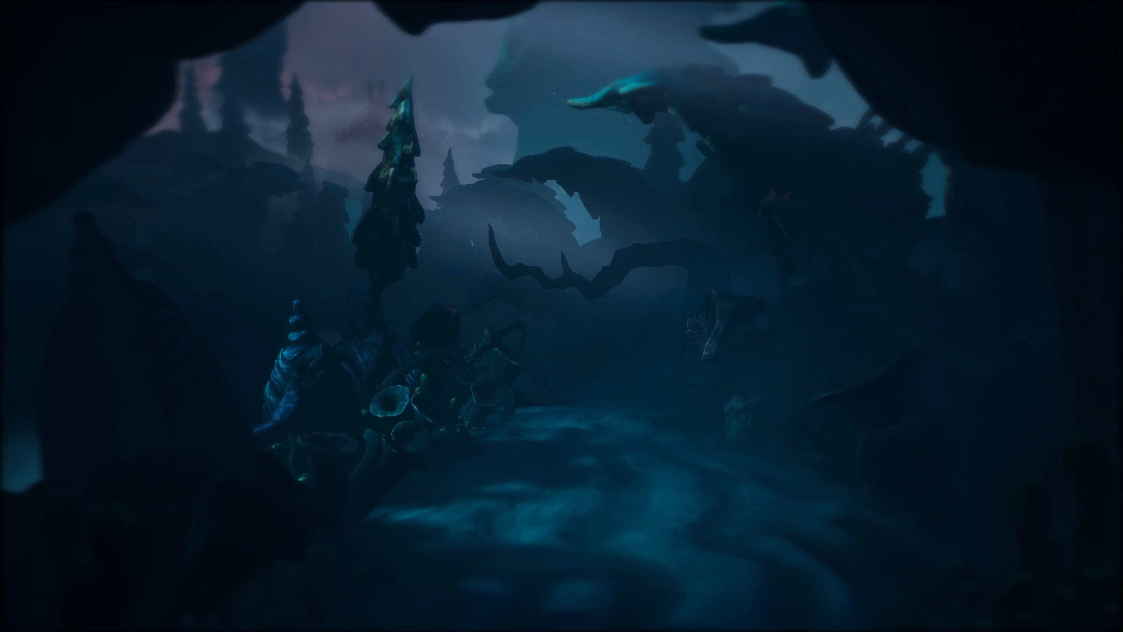 Đường đi trong thế giới đất sét kỳ lạ của The Midnight Walk