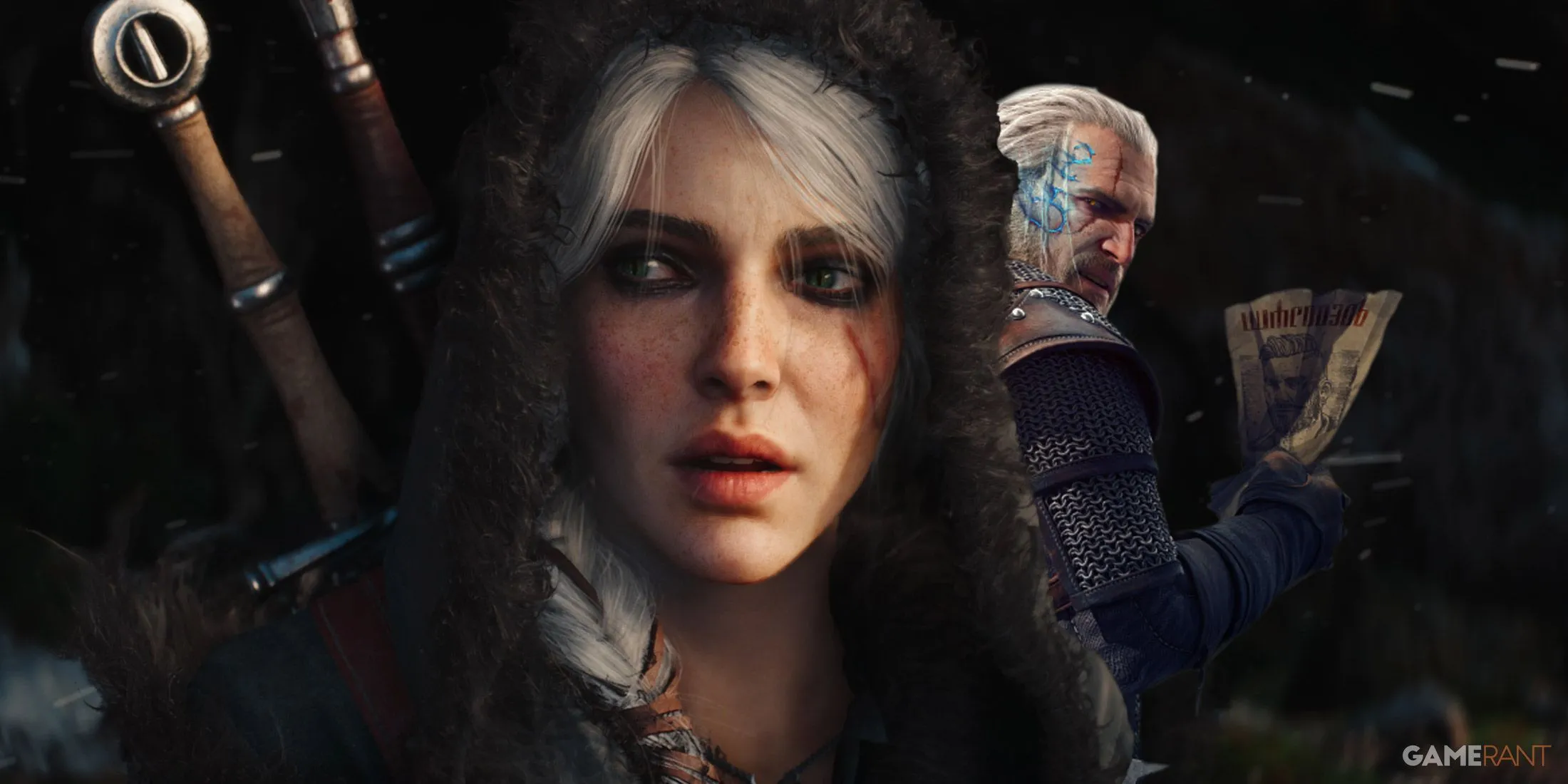 The Witcher 4: CD Projekt RED Hé Lộ Triết Lý Thiết Kế Nhiệm Vụ, Nói Không Với 'Fetch Quest' 1 Hình ảnh nhân vật trông giống Geralt trong bối cảnh The Witcher 4