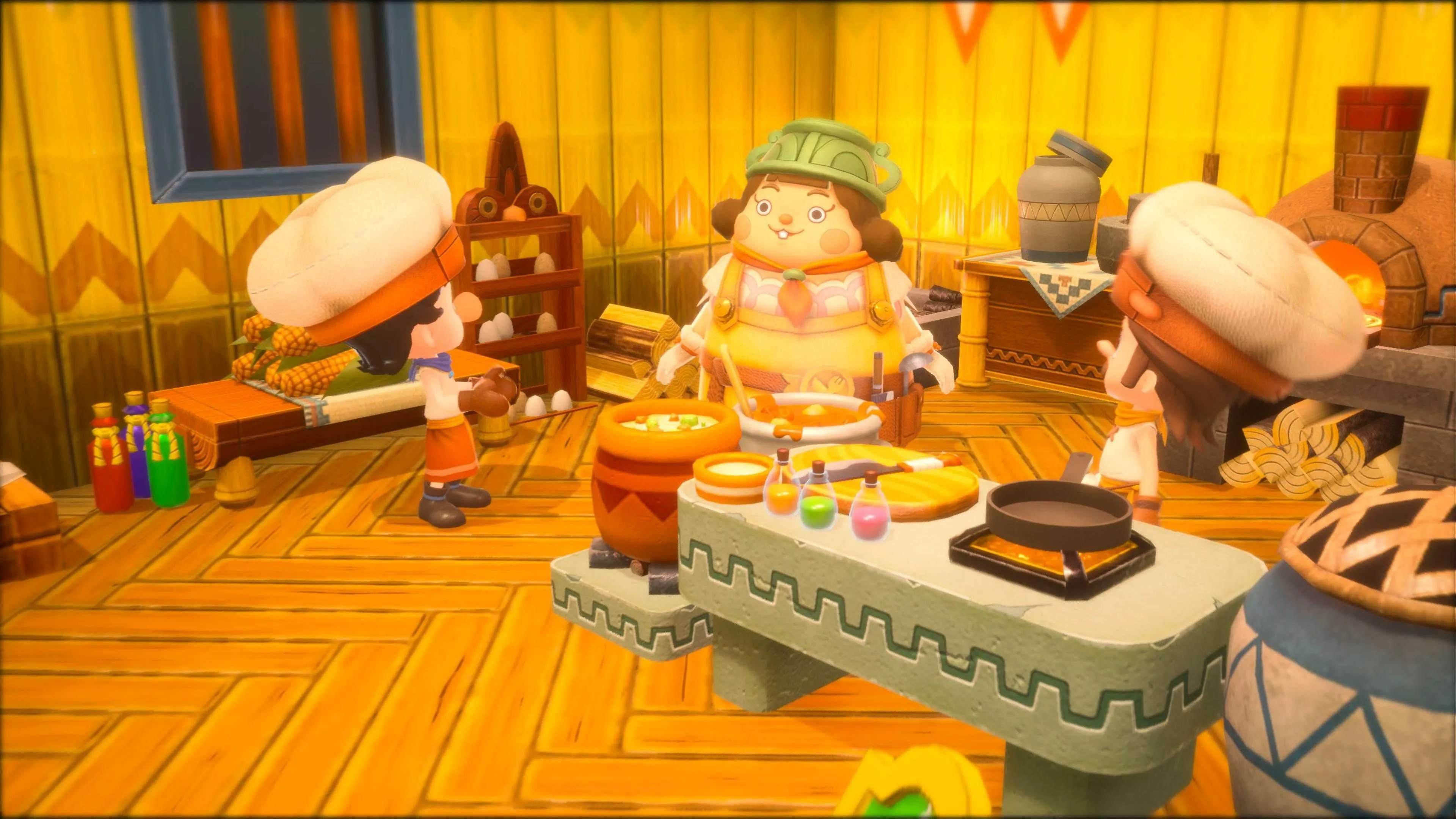 Hoạt động nấu ăn giúp tăng chỉ số trong game Fantasy Life I