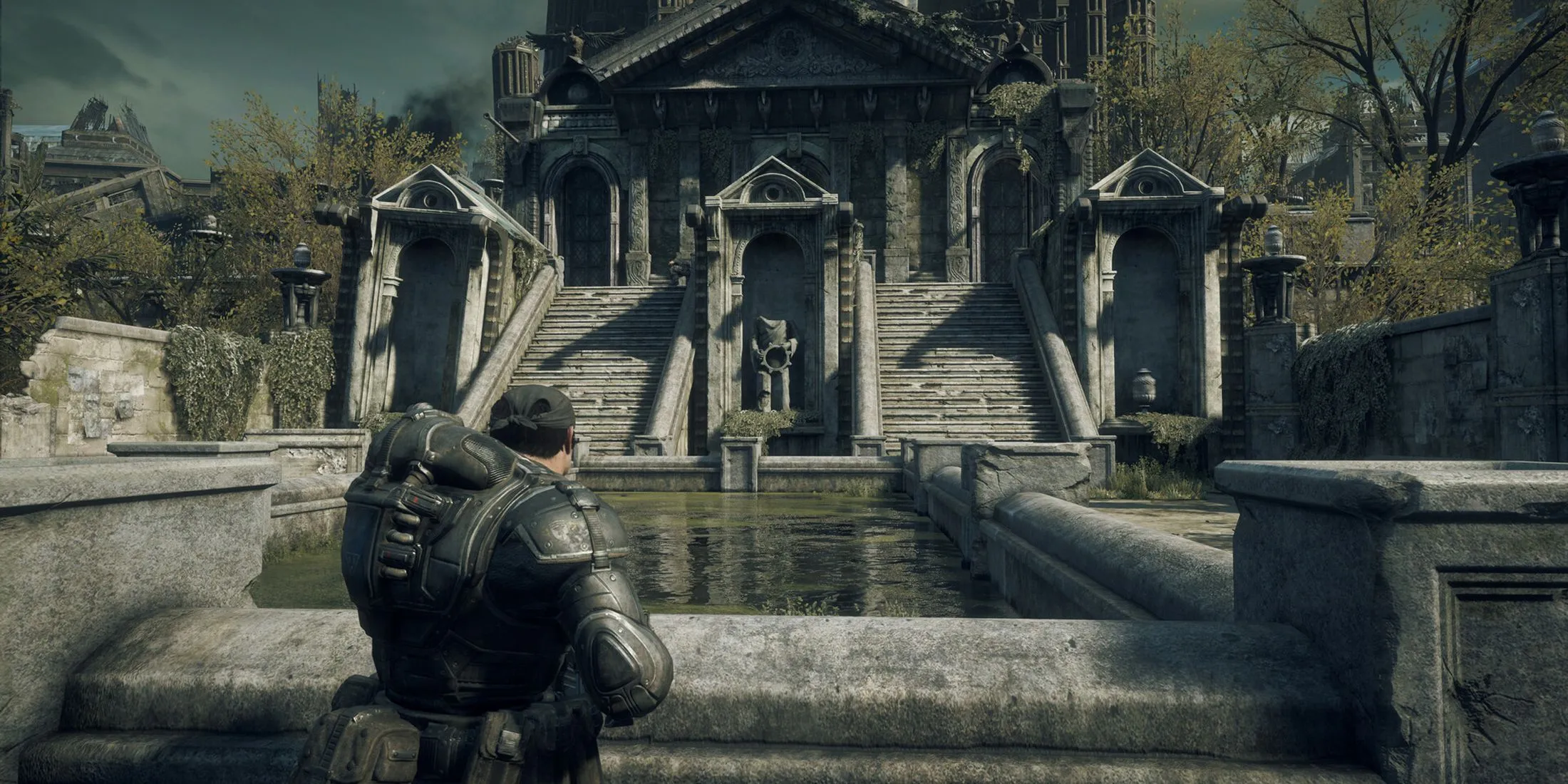 Khung cảnh môi trường trong Gears of War Reloaded
