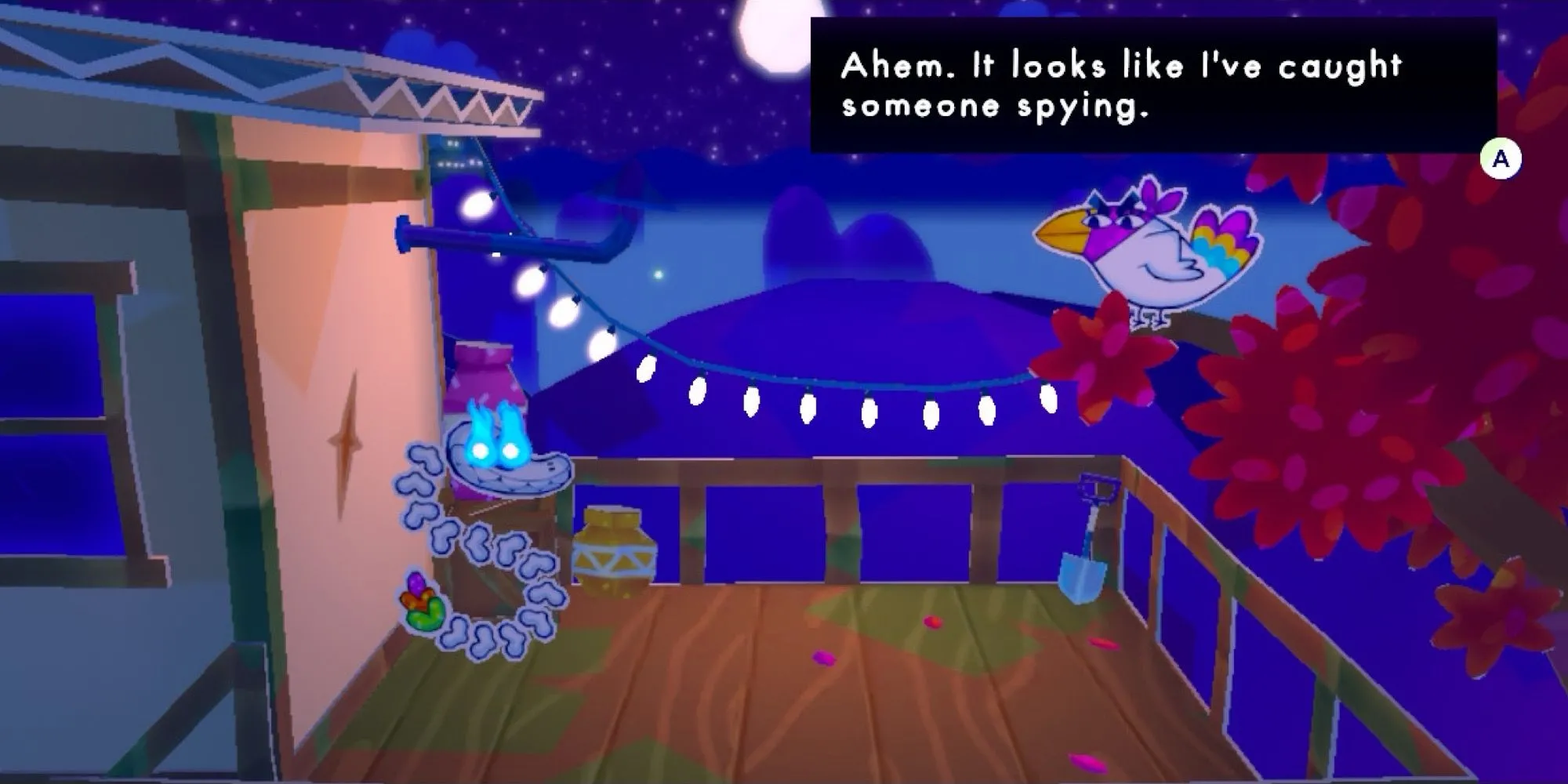 Khung cảnh rực rỡ thể hiện nét văn hóa Latin Mỹ trong game indie Kulebra