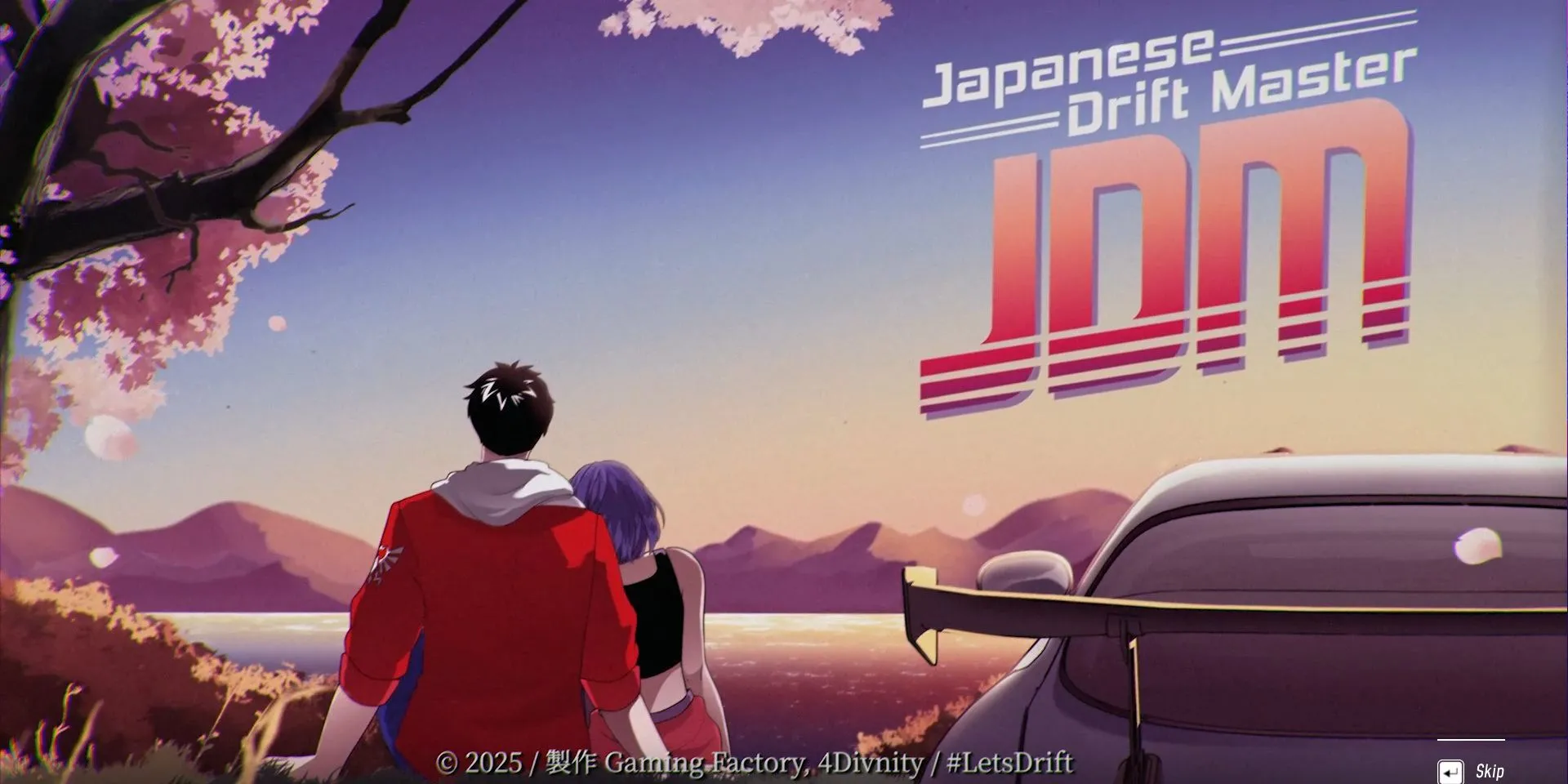 Logo tiêu đề game JDM Japanese Drift Master