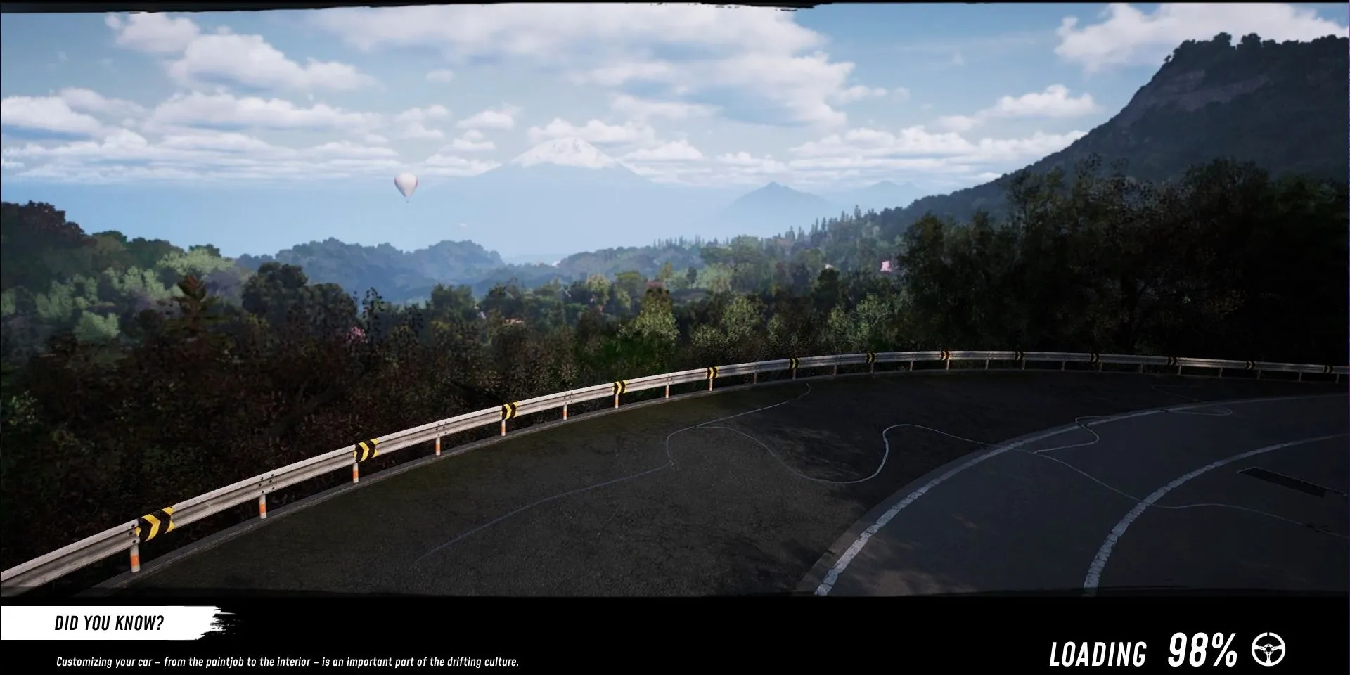 Màn hình chờ tải dữ liệu trong game JDM Japanese Drift Master