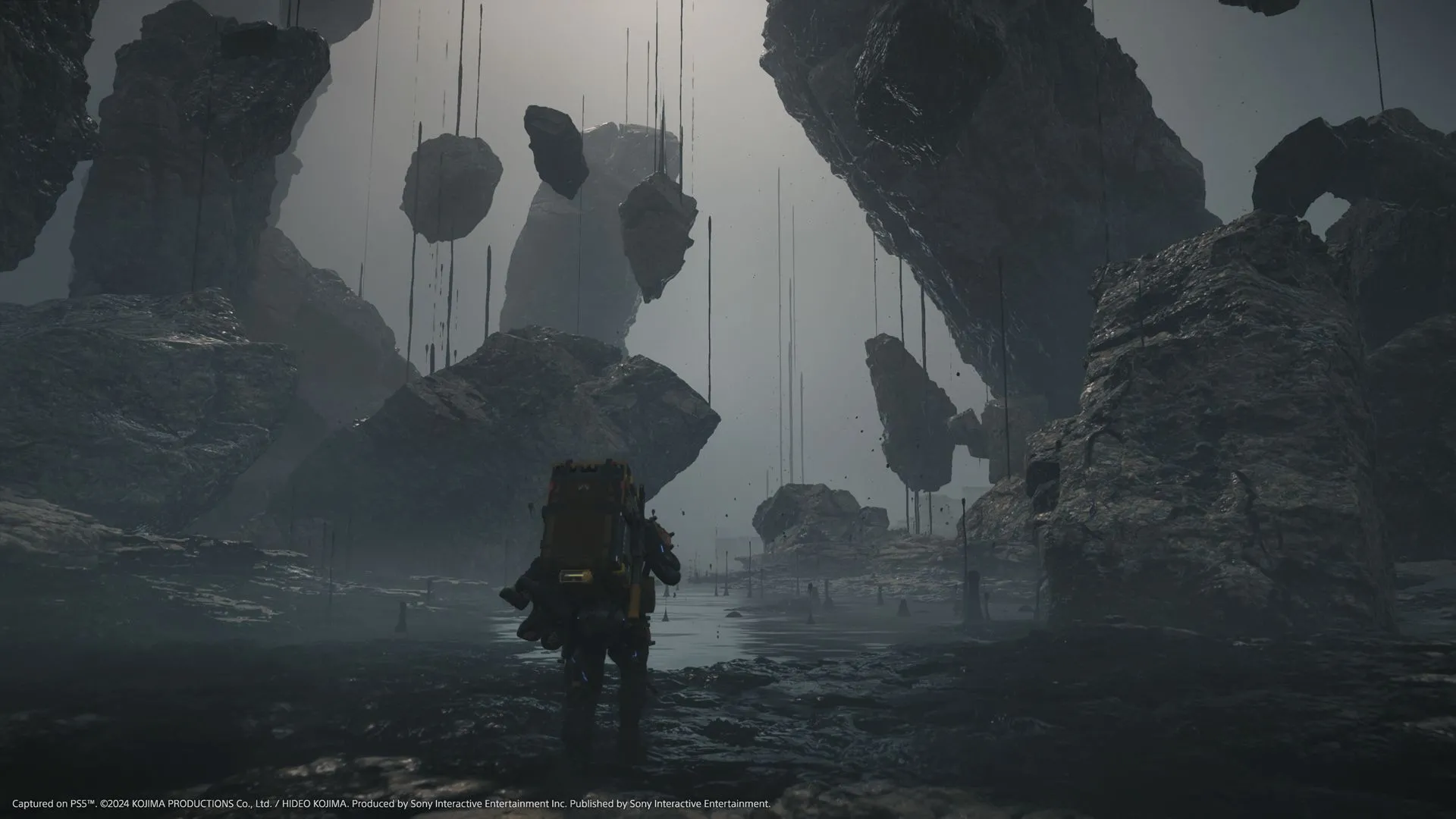 Một cảnh trong game Death Stranding 2
