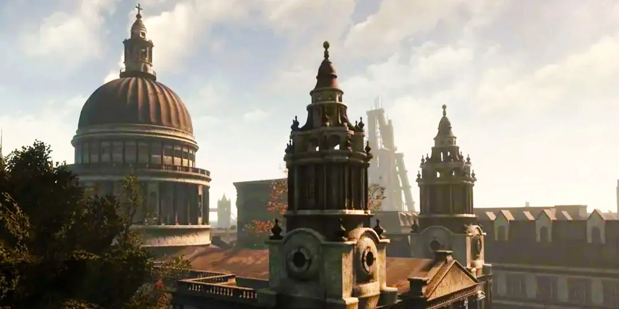 Nhà thờ St. Paul, một trong những địa danh nổi bật tại London được tái hiện trong bản mod Fallout London.