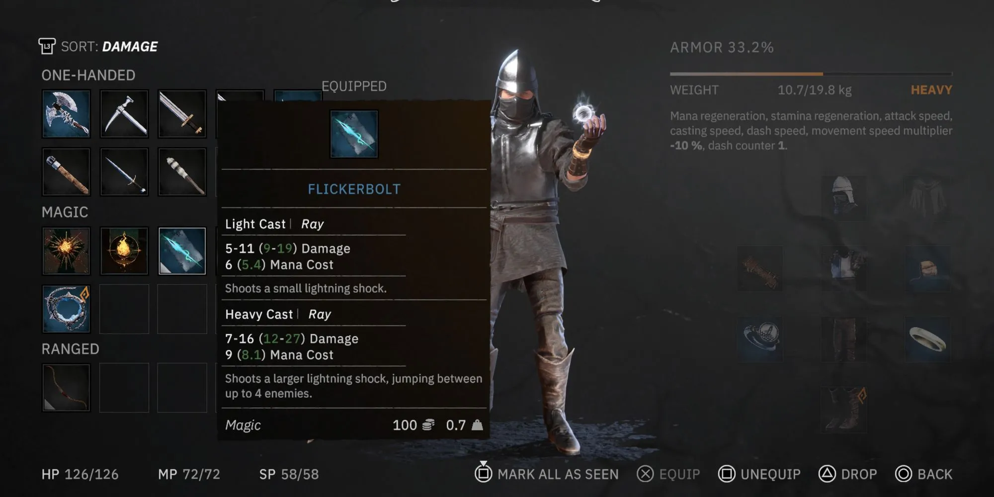 Tainted Grail Fall of Avalon Tùy chỉnh Build