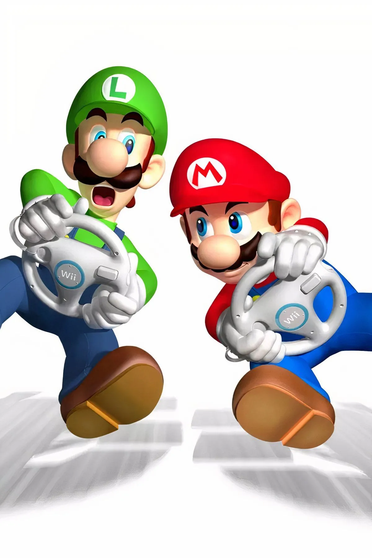 Artwork chính thức của game đua xe Mario Kart Wii trên hệ máy Nintendo Wii