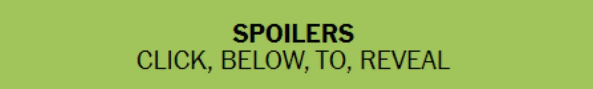Banner cảnh báo spoiler màu xanh lá, báo hiệu phần gợi ý giải Connections NYT sắp hiển thị.