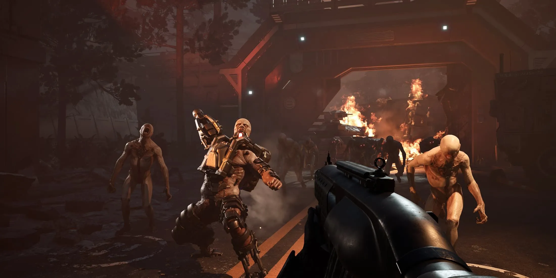 Bầy quái vật Husk và Cyst trong Killing Floor 3 tấn công