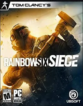 Biểu tượng game Tom Clancy's Rainbow Six Siege, nổi tiếng với các màn đấu súng và phá hủy môi trường.