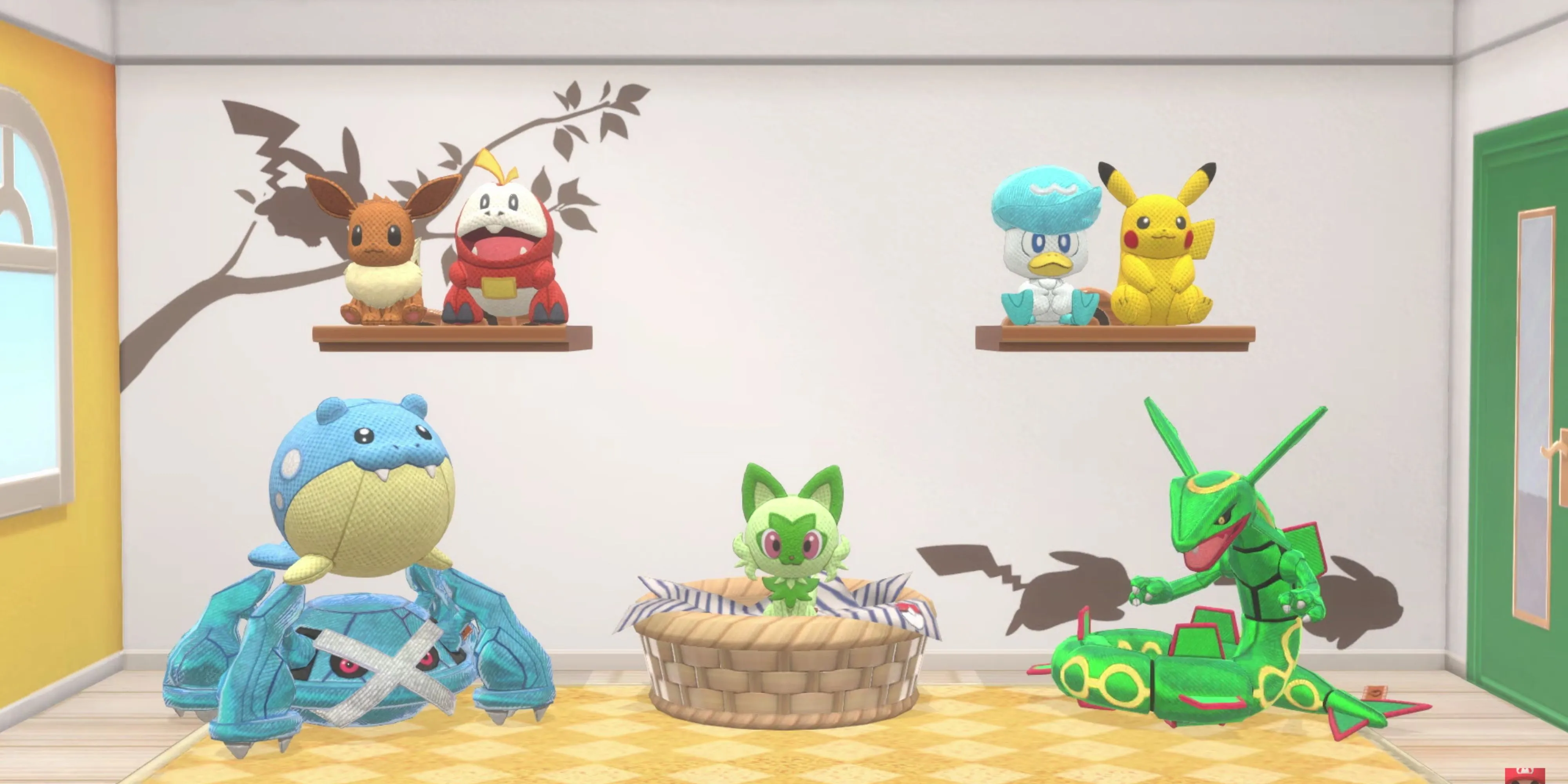 Bộ sưu tập gấu bông Pokemon ảo trong game Pokemon Friends trên Nintendo Switch và mobile