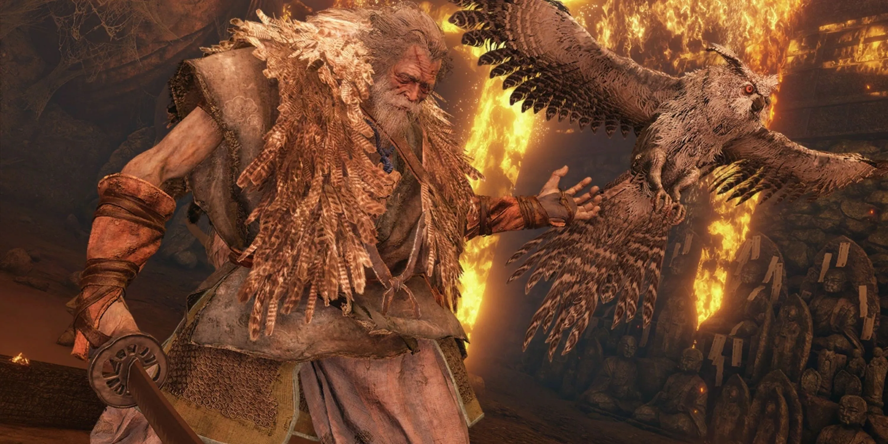 Boss Inner Owl hay Owl Father trong Sekiro: Shadows Die Twice