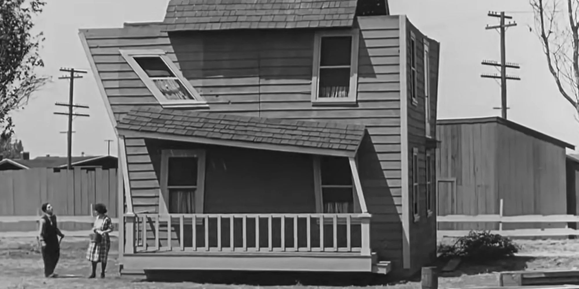 Cảnh phim One Week của Buster Keaton, minh họa cho thách thức bảo tồn di sản điện ảnh câm.
