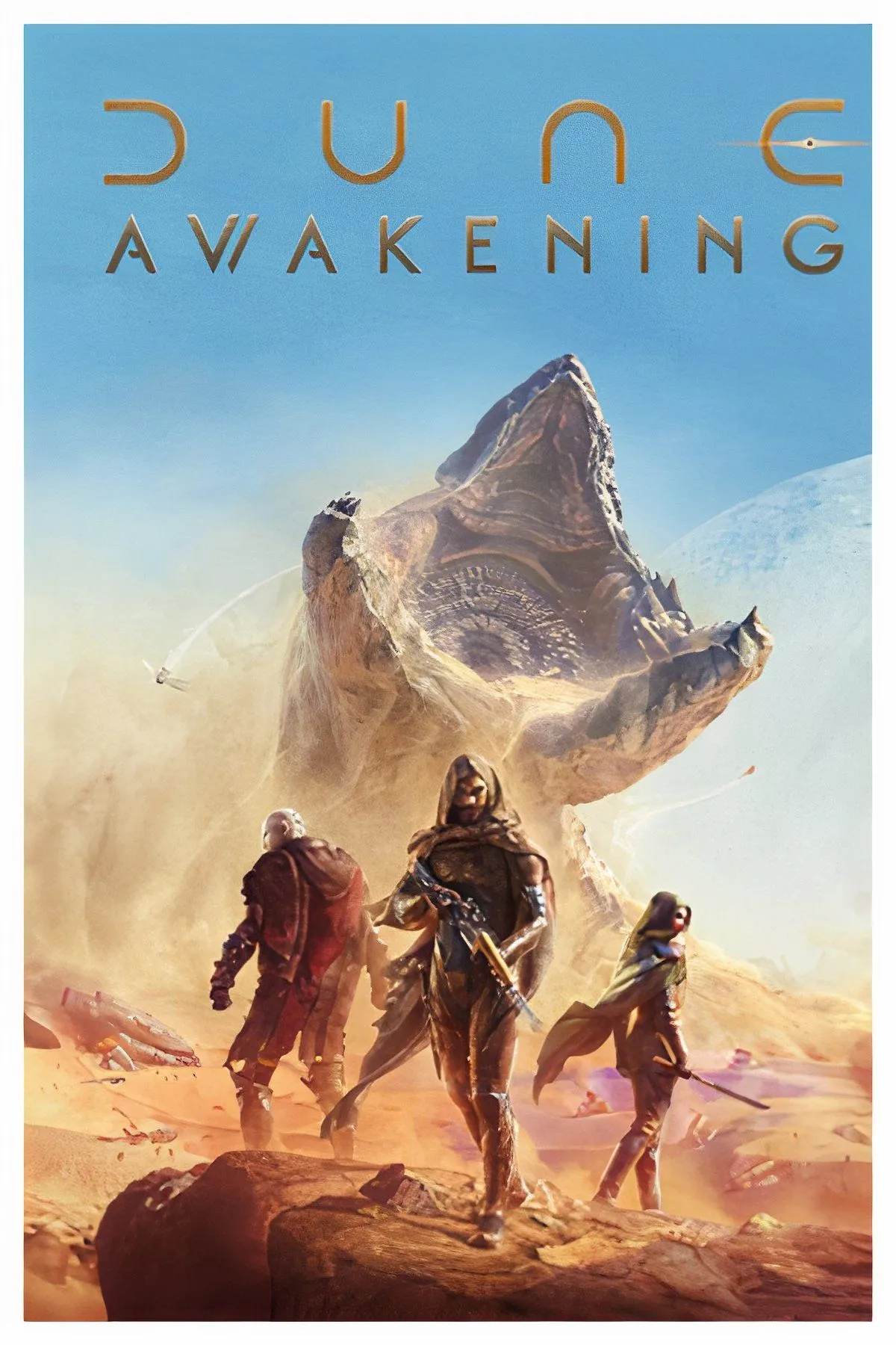 Cảnh quan hoang mạc Arrakis trong game sinh tồn Dune Awakening