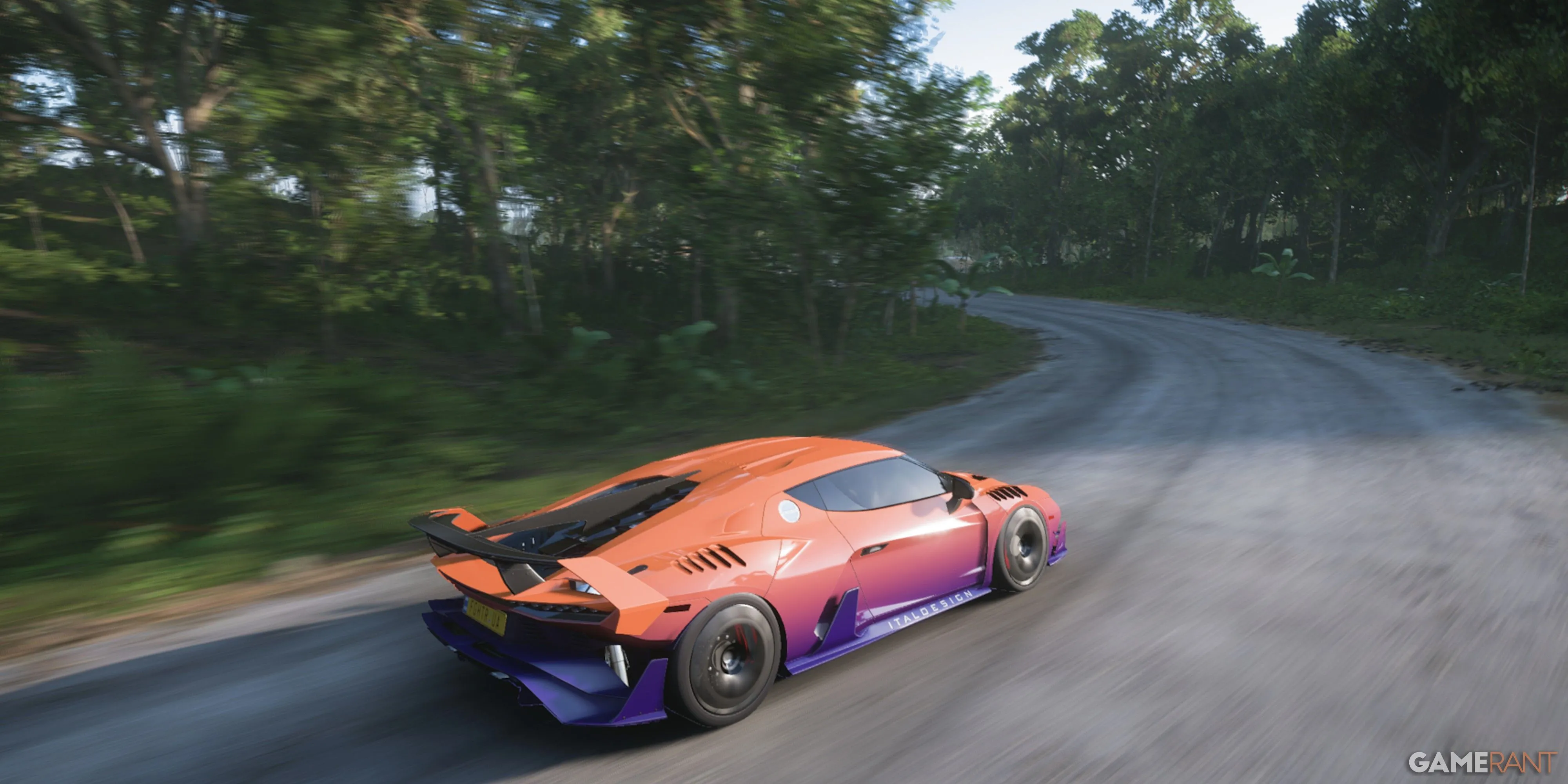 Chiếc Italdesign Zerouno tốc độ cao trong Forza Horizon 5