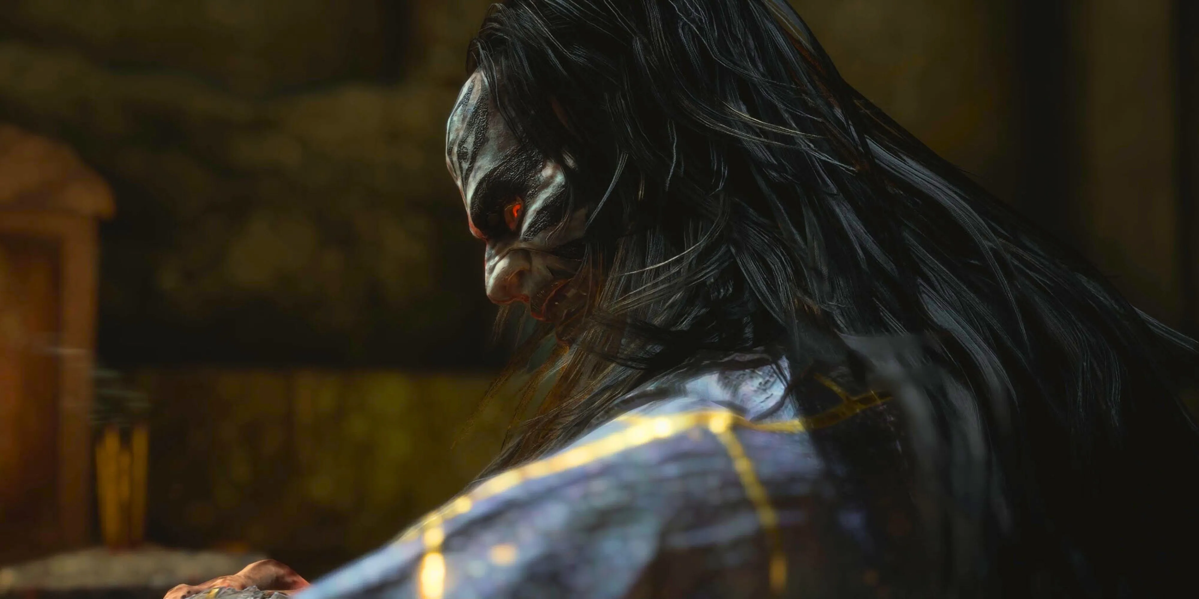 Cuộc chiến khốc liệt với boss Master Raider Man-Eating Dhutanga trong Wuchang Fallen Feathers.