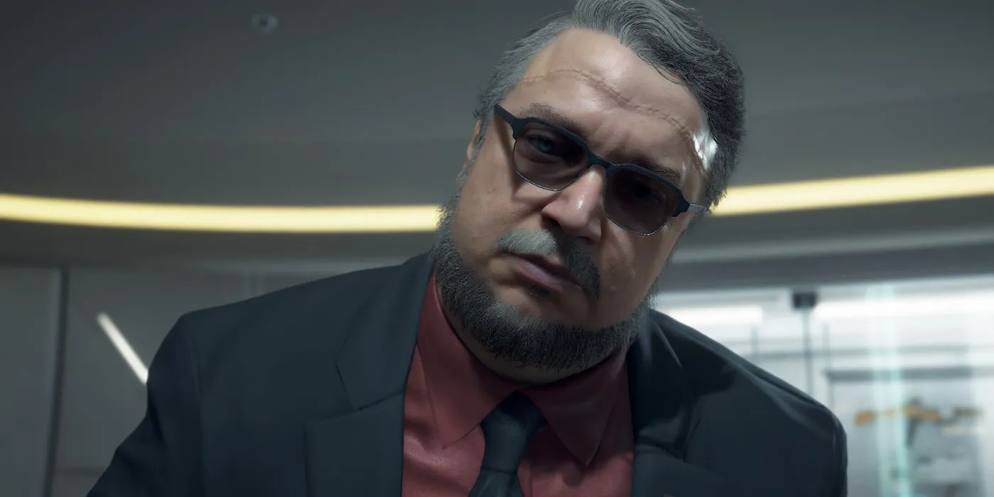 Deadman, nhân vật được lấy cảm hứng từ Guillermo del Toro, với tên gọi trực diện trong thế giới Death Stranding